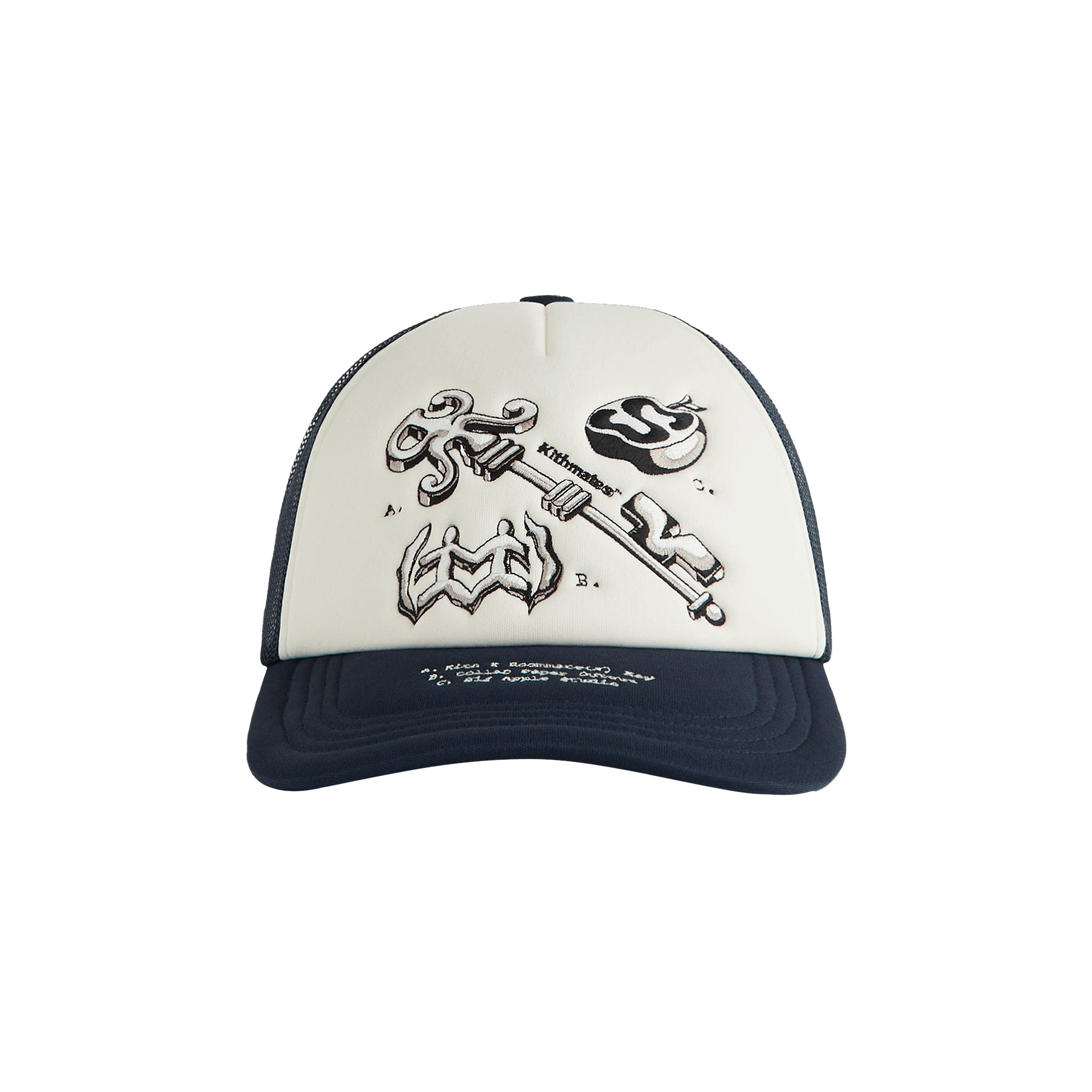 Kith For Roommate Studio Nolan Trucker Hat 'Torpedo'
