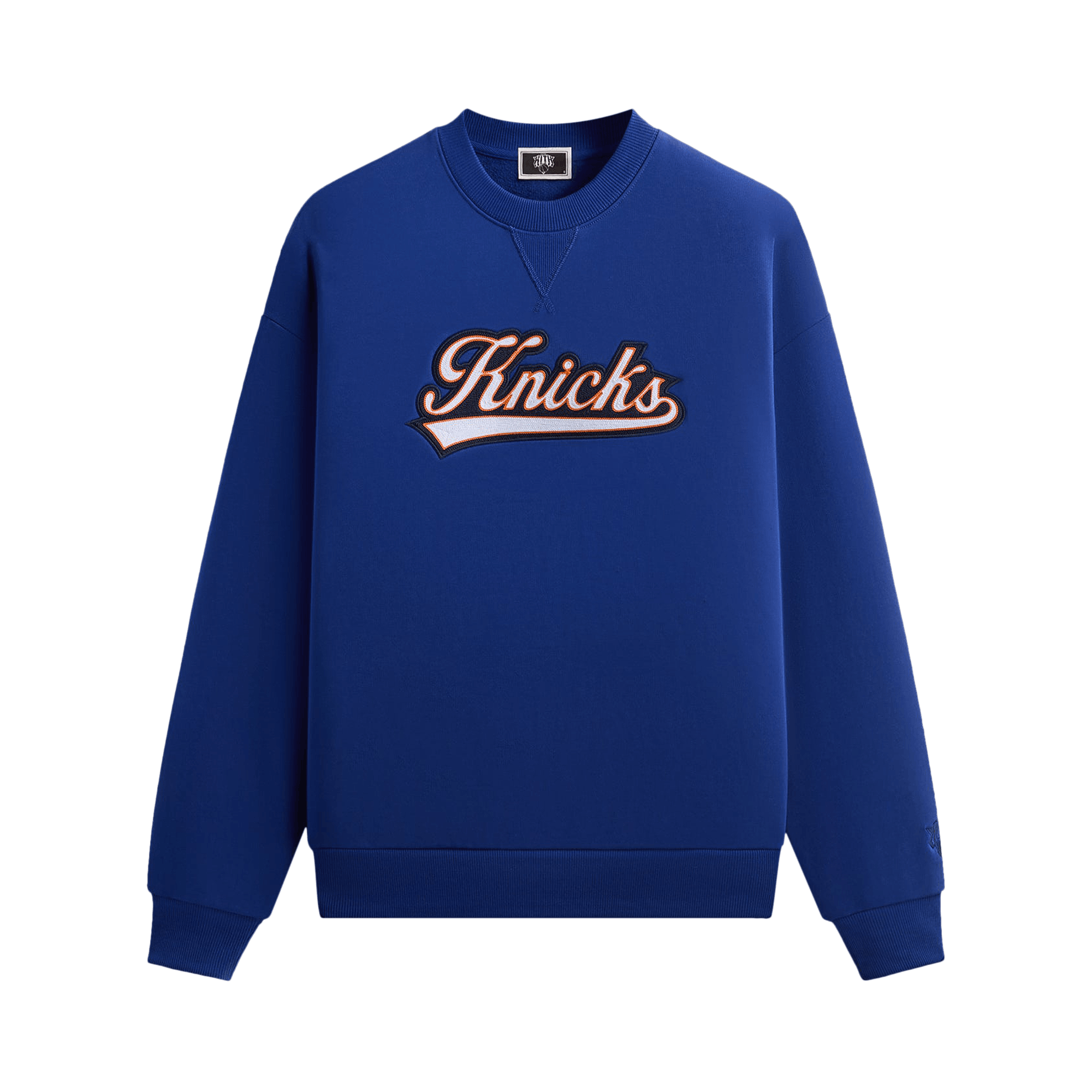 Kith For The New York Knicks Script Vintage Nelson Crewneck 'Current'