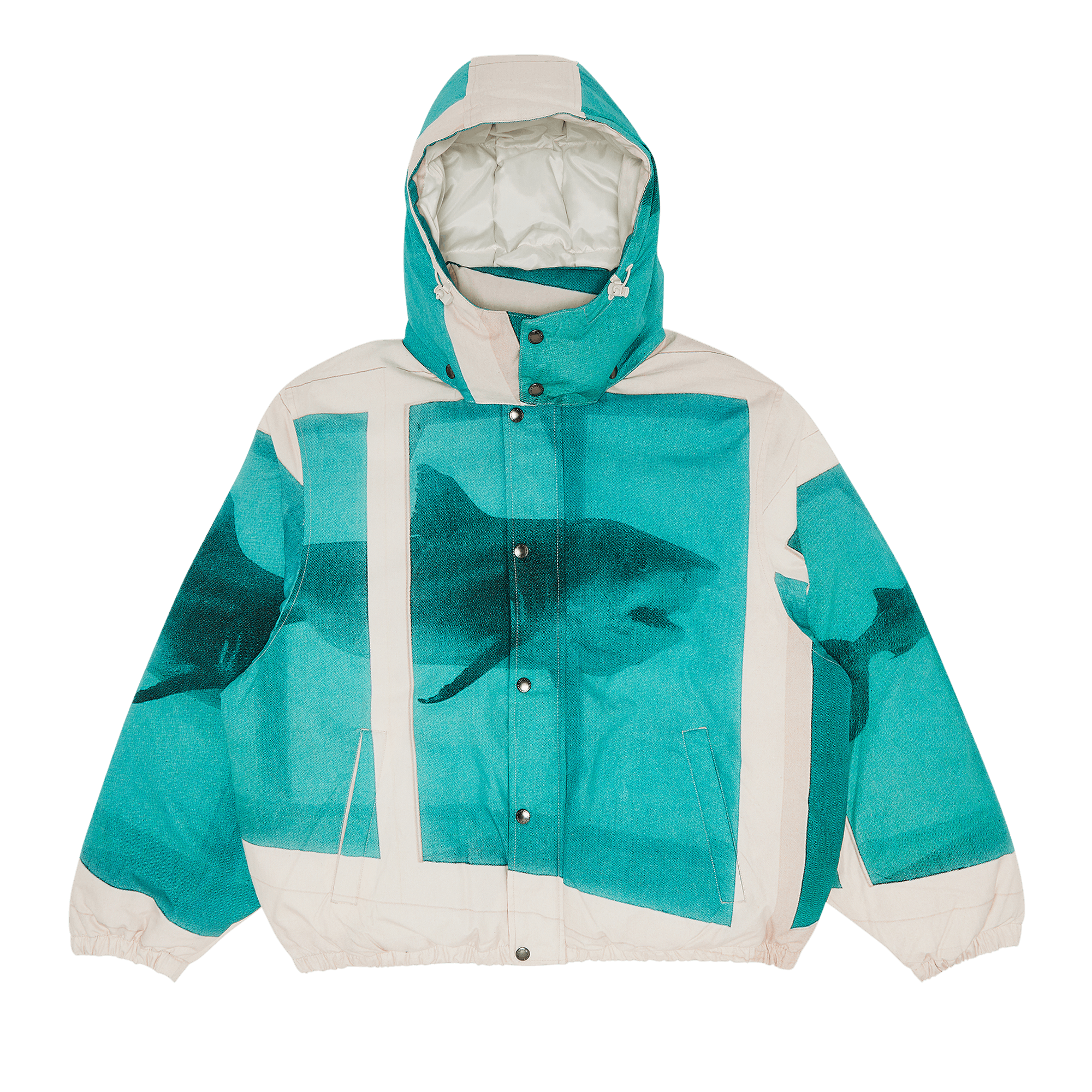 Supreme x Damien Hirst Down Puffer Jacket 'White'