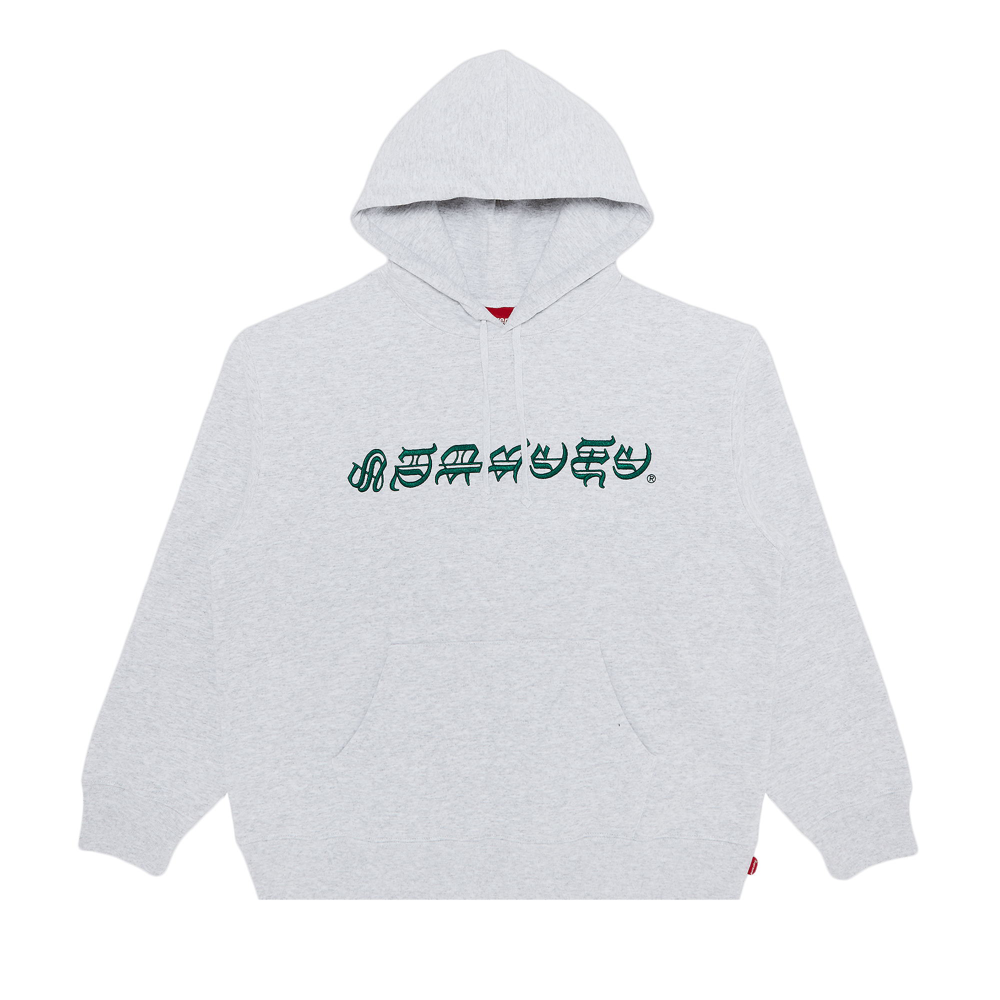 Supreme Blackletter Hooded Sweatshirt 'Ash Grey'