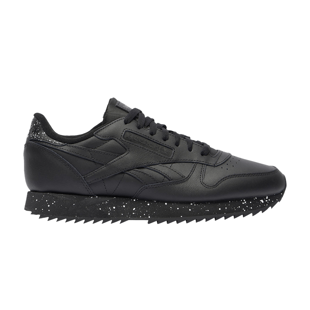 Reebok Classic Leather Ripple 'Black White Speckled'