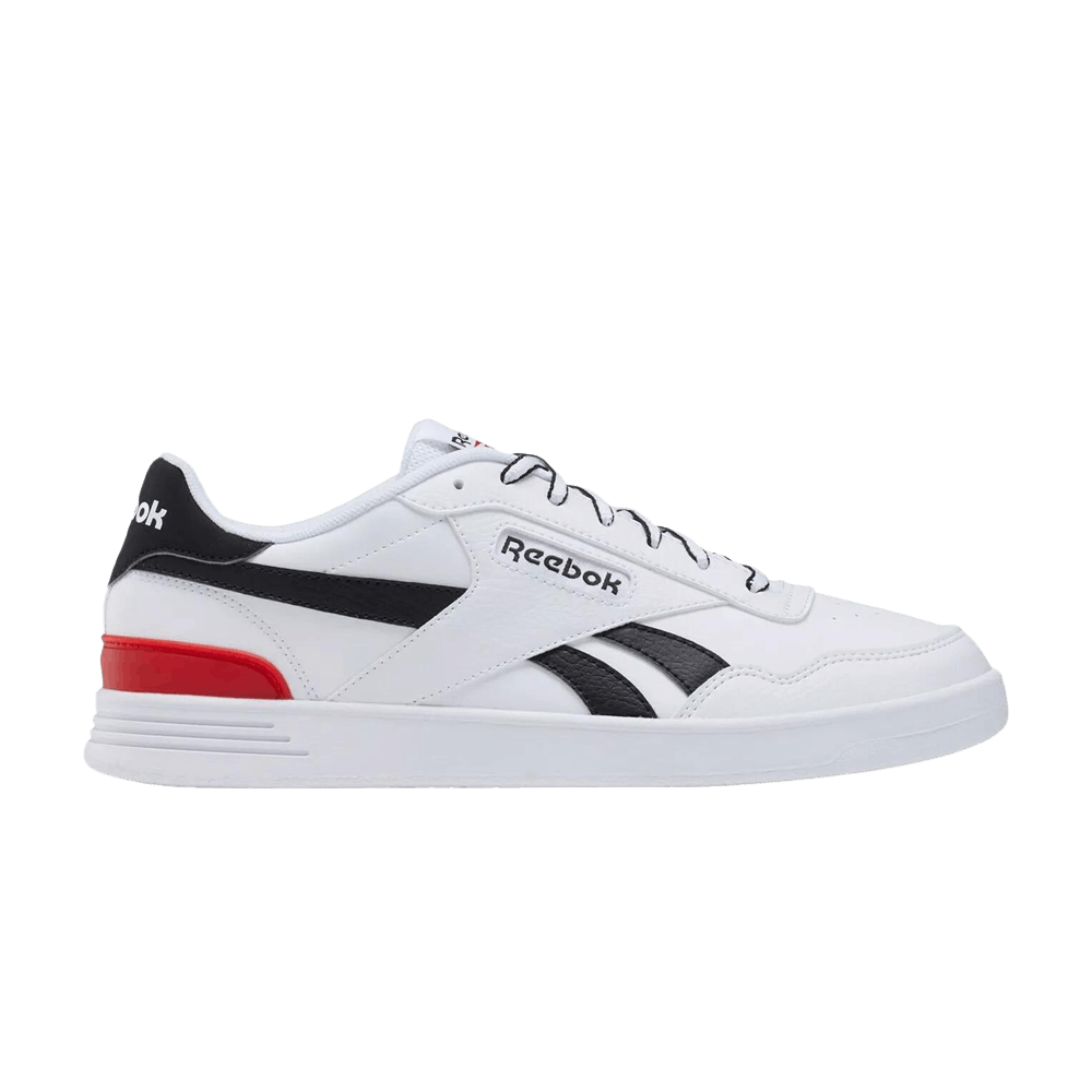 Reebok Court Advance Clip 'White Black Vector Red'