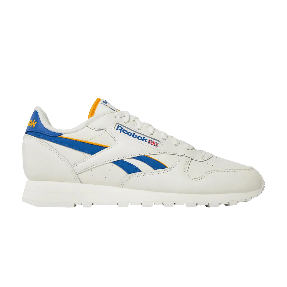Reebok Classic Leather 'Chalk Vector Blue Gold'