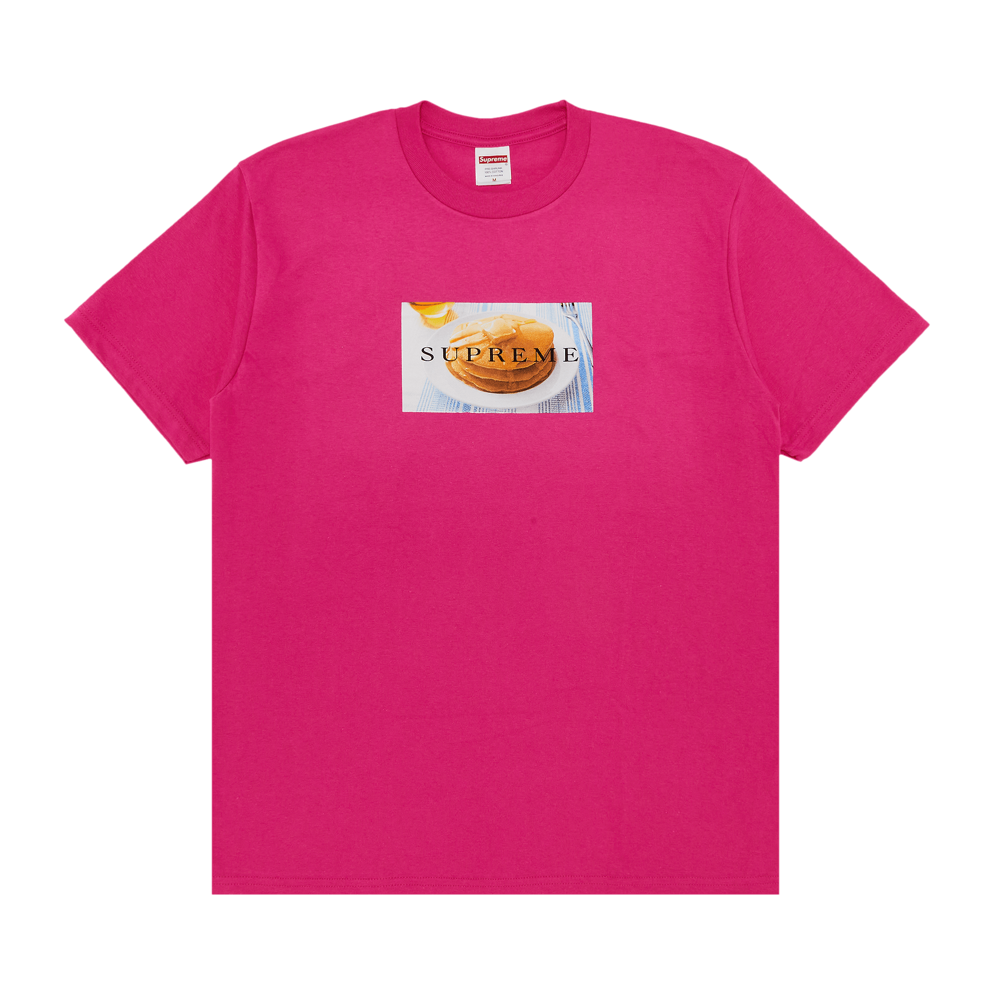 Supreme Pancakes Tee 'Fuchsia'