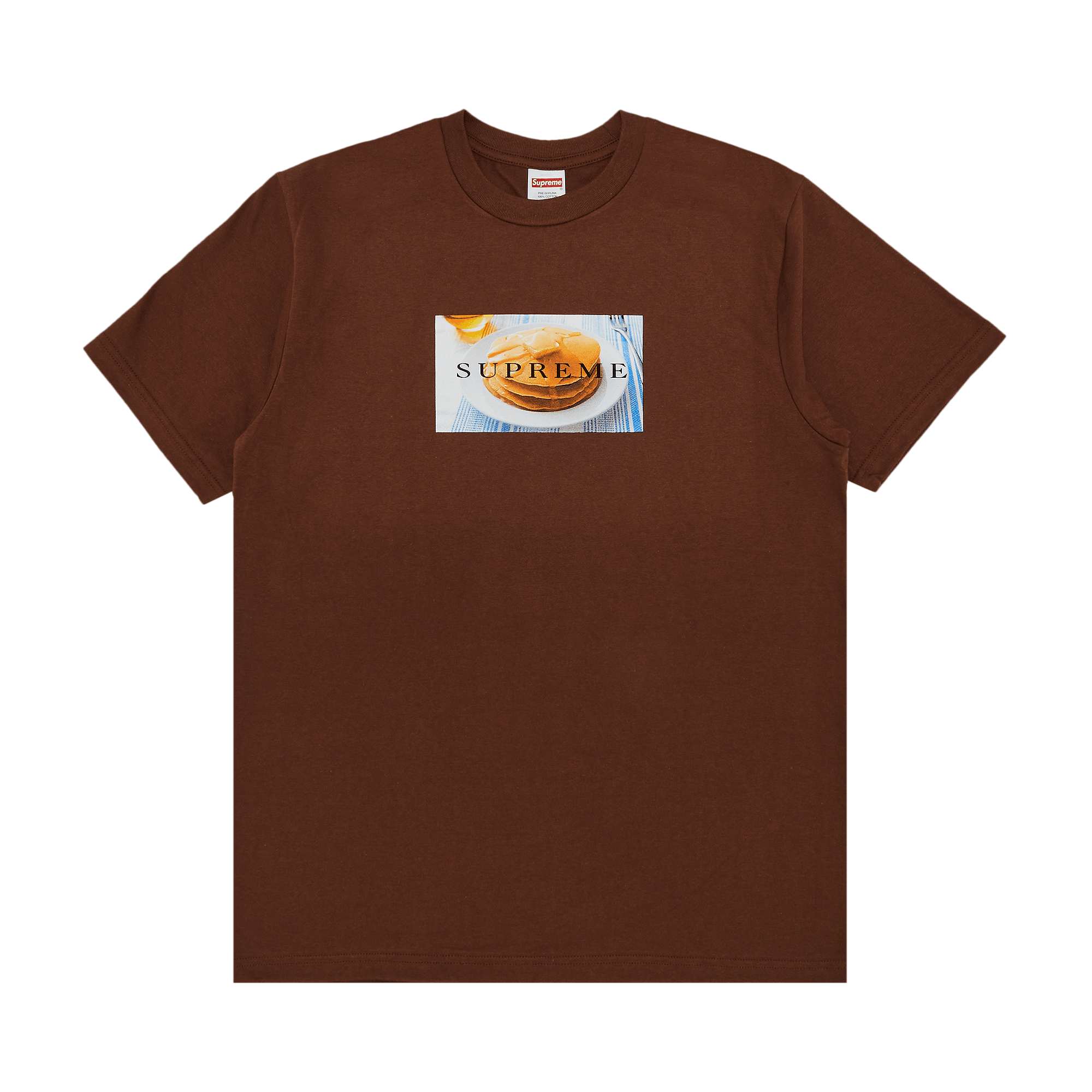 Supreme Pancakes Tee 'Brown'