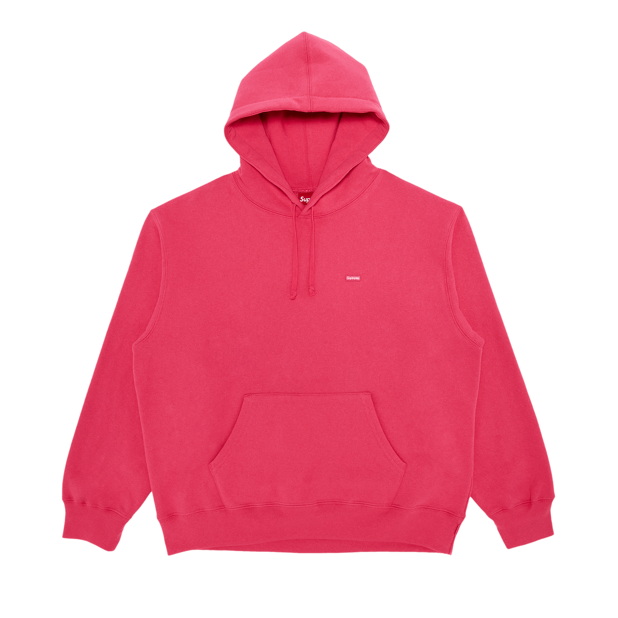Supreme Small Box Hooded Sweatshirt 'Magenta'