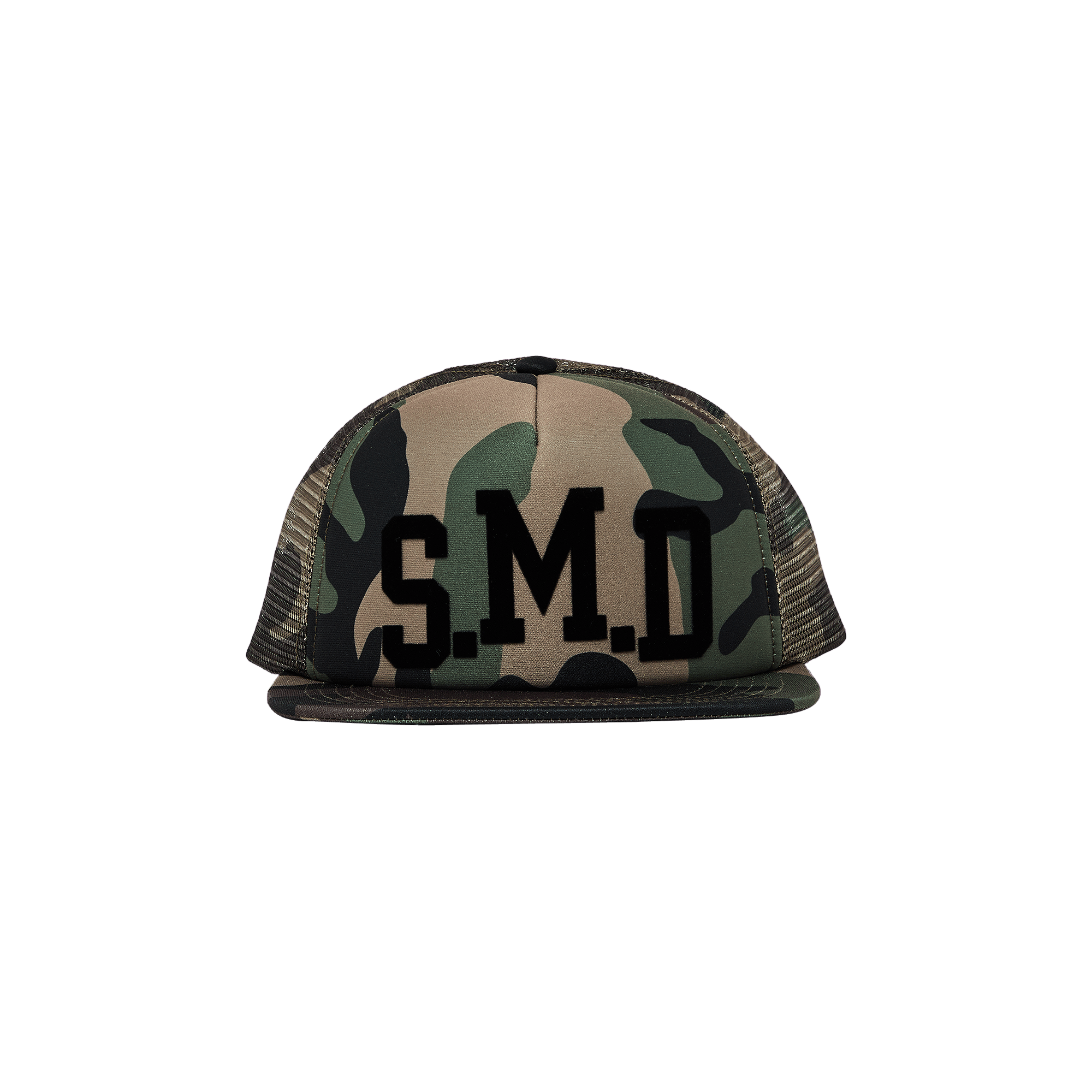 Supreme SMD Mesh Back 5-Panel 'Woodland Camo'