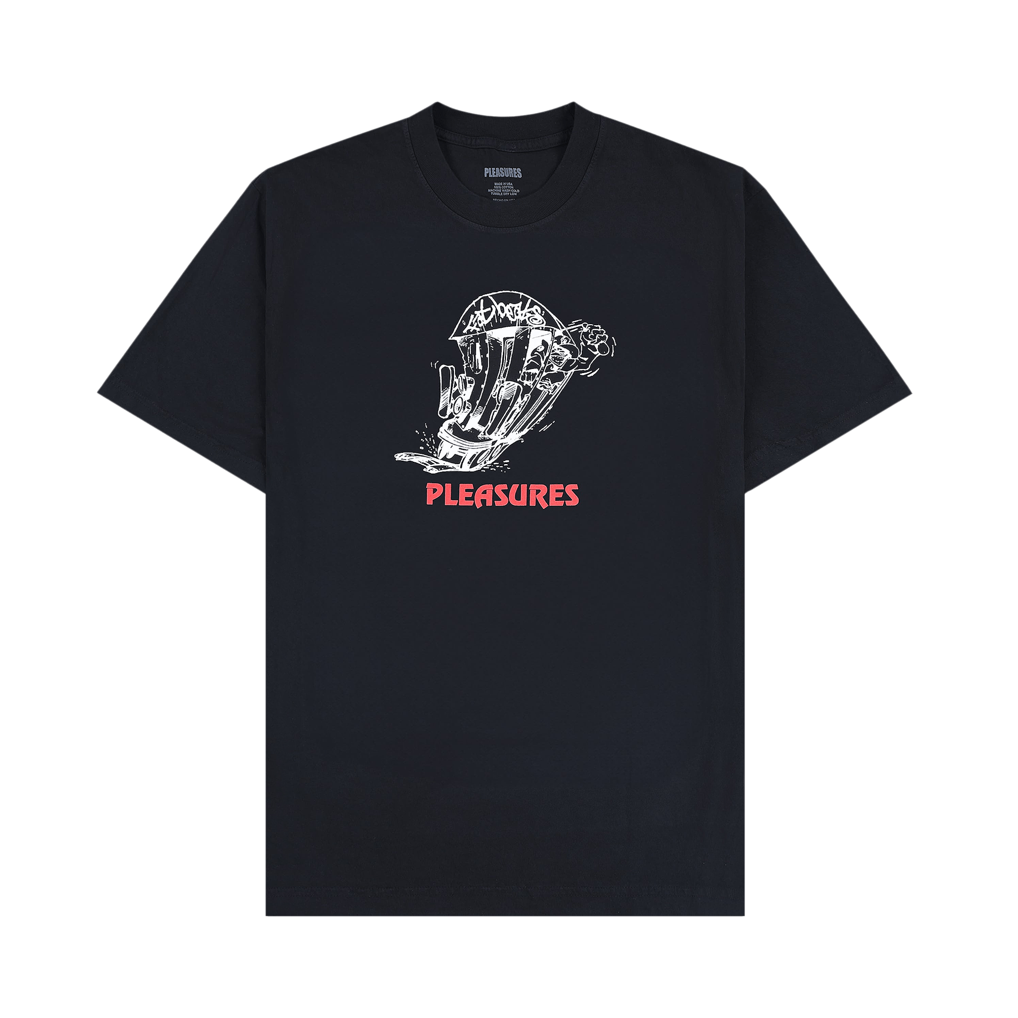 Pleasures 9th Street T-Shirt 'Black'