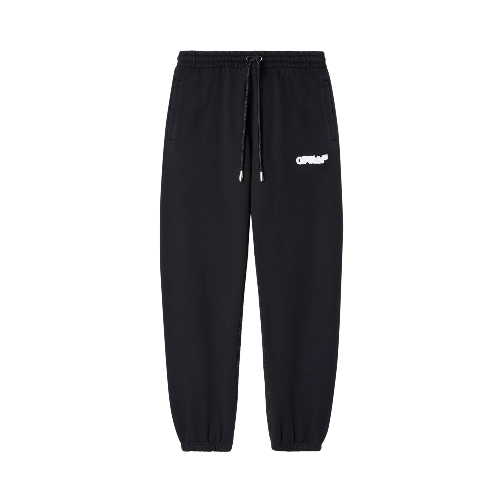 Off-White Spray Arrow Cuffed Sweatpants 'Black/White'