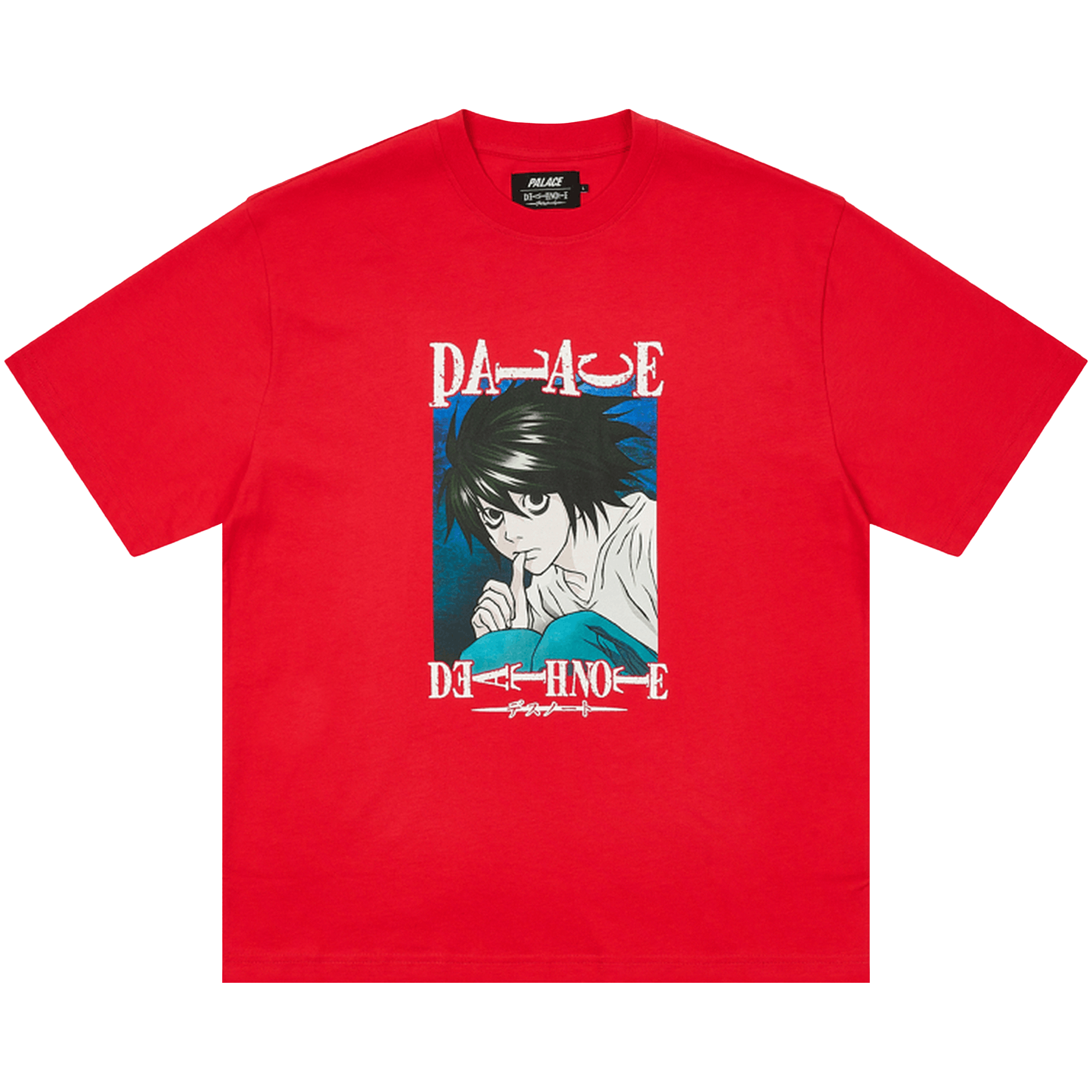 Palace x Death Note T-Shirt 'Truest Red'