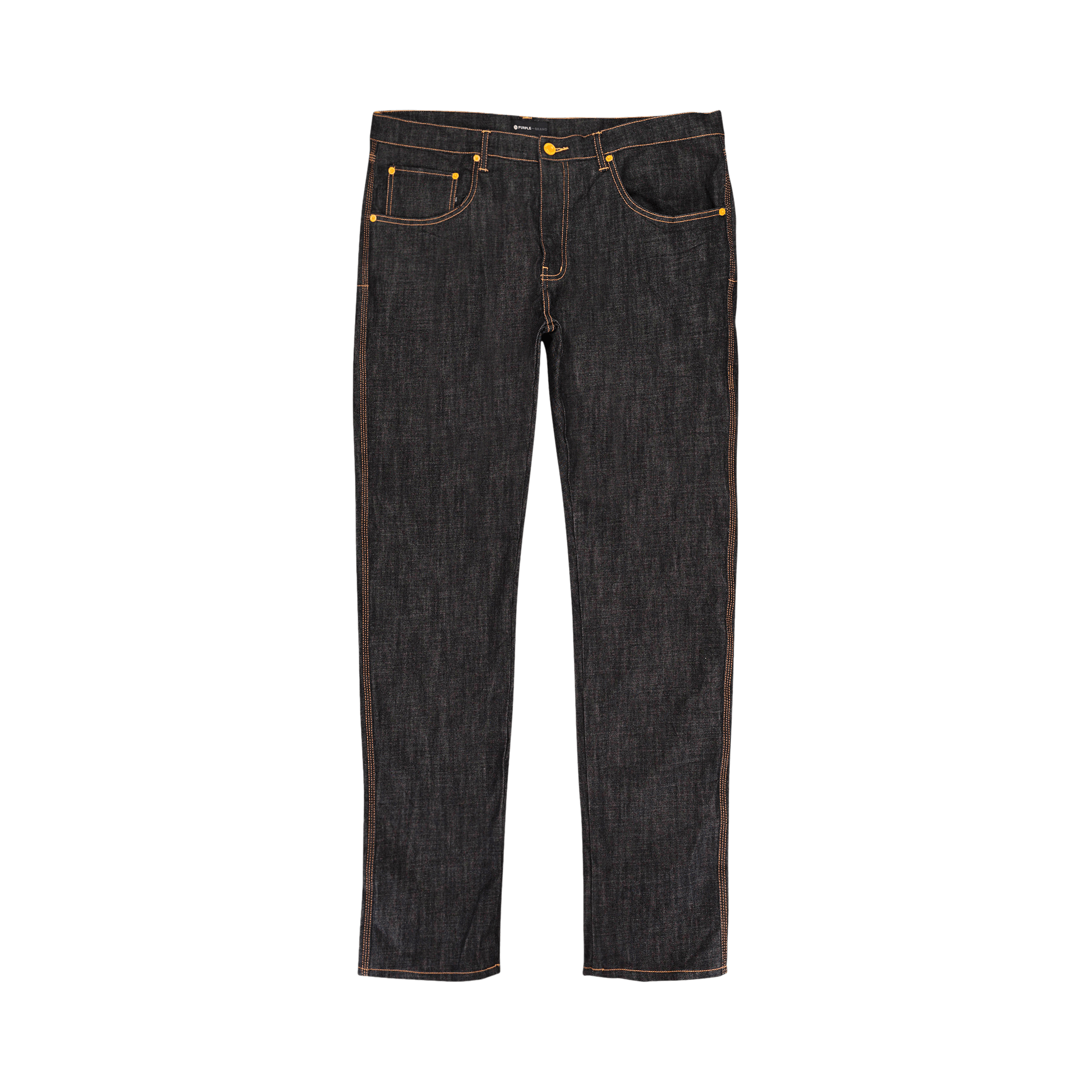 PURPLE BRAND Raw Neon Pop Skinny Jeans 'Black'