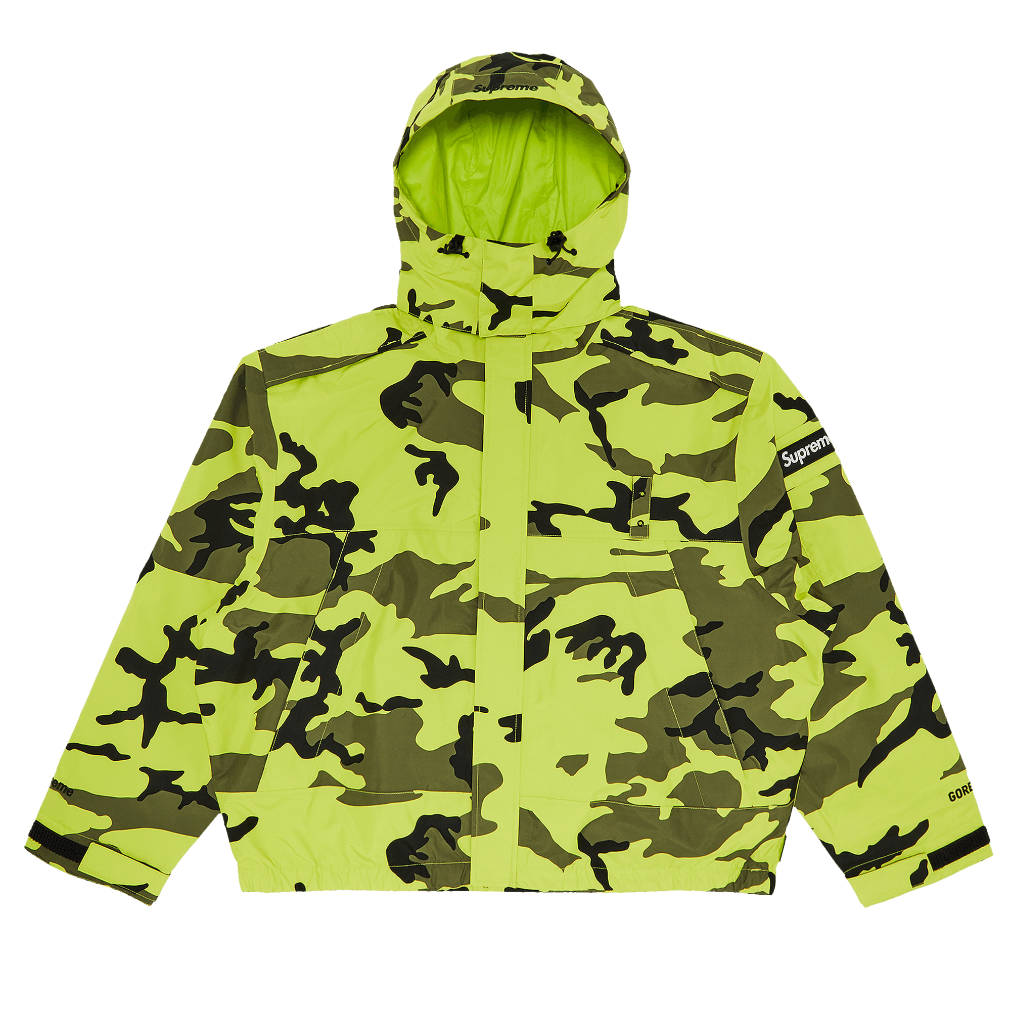 Supreme 2-In-1 GORE-TEX Shell + Quilted Liner Vest 'Fluorescent Camo'