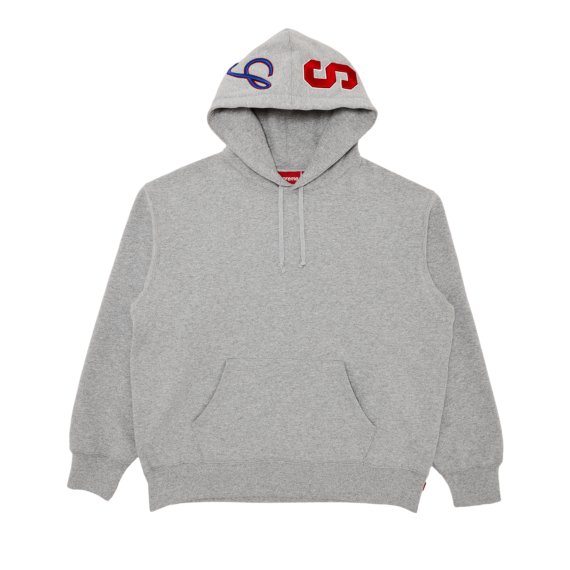 Supreme Multi S Logo Hooded Sweatshirt 'Heather Grey'