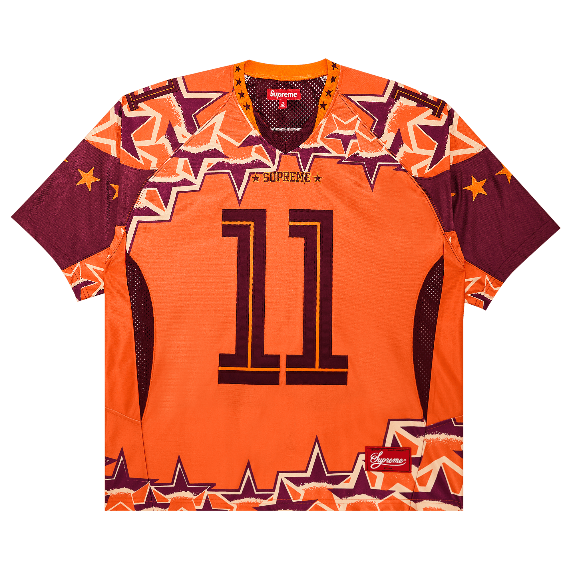 Supreme Stars Football Jersey 'Orange'