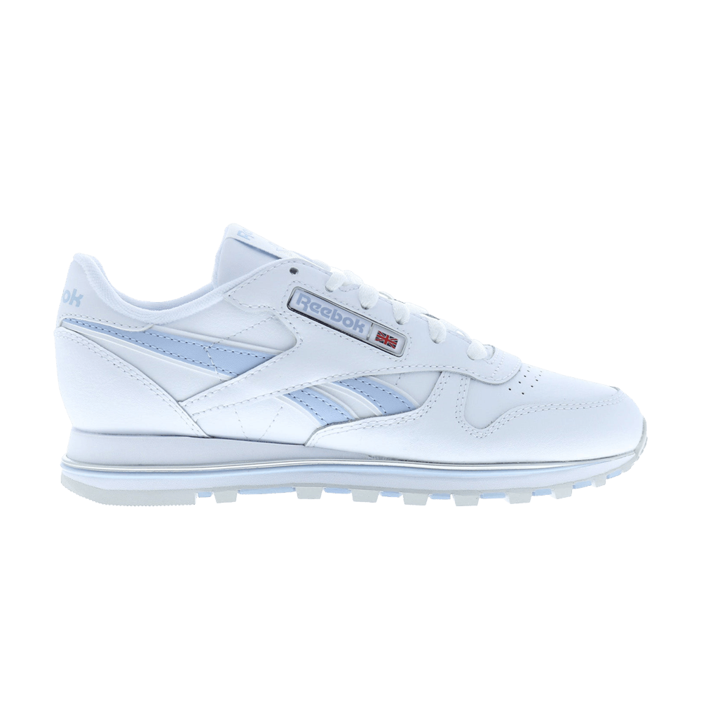 Reebok Wmns Classic Leather Clip V2 'White Pale Blue'