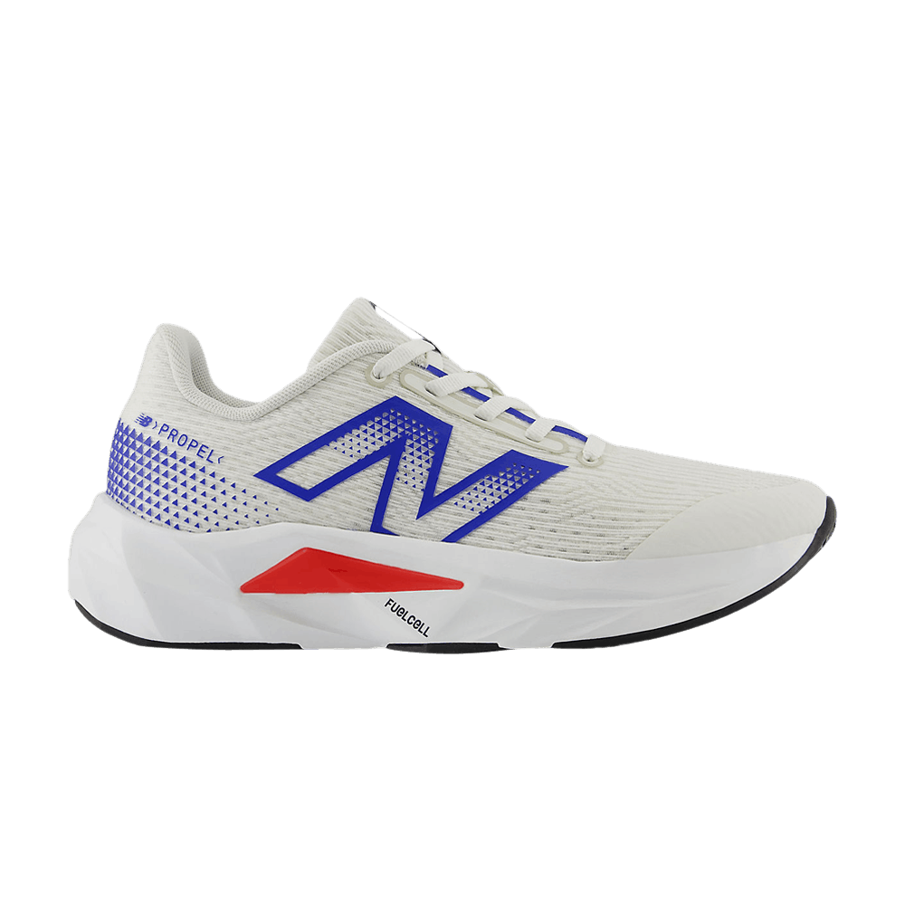 Buy New Balance FuelCell Propel v5 'Linen Navy Neo Flame