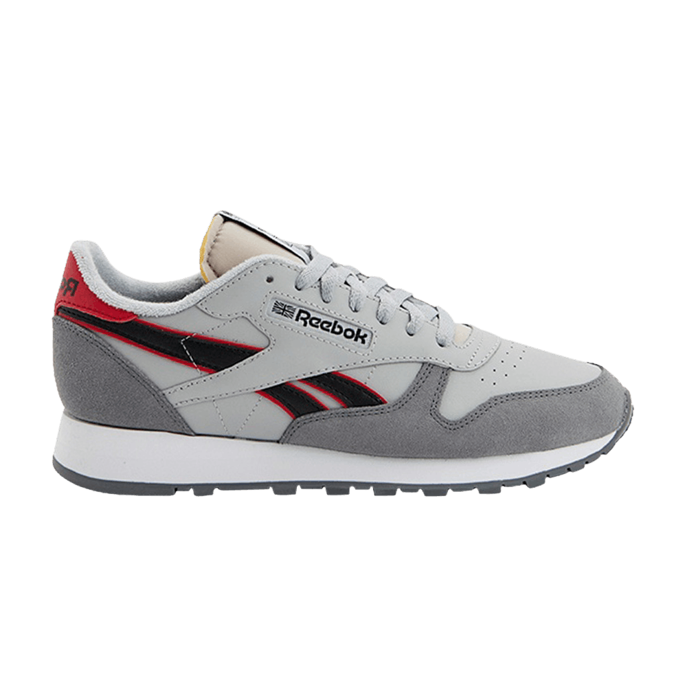 Reebok Classic Leather 'Pure Grey Vector Red'