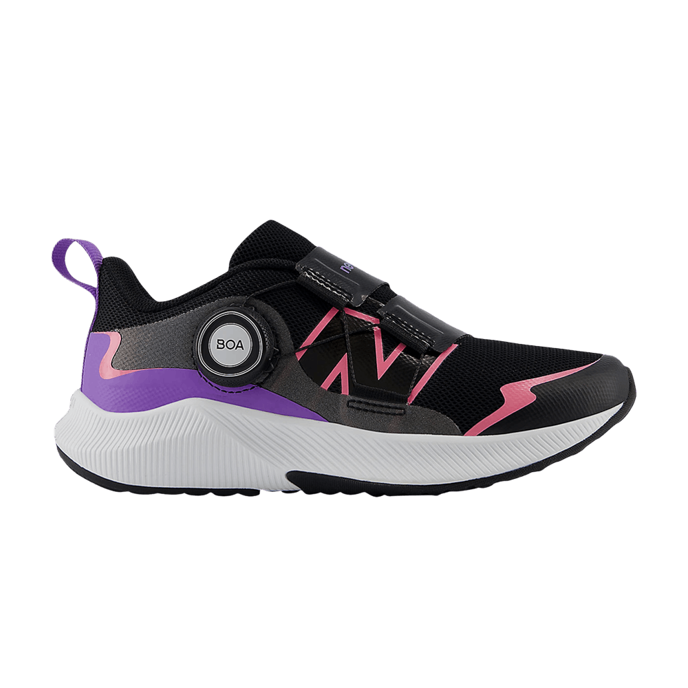 New Balance Dynasoft Reveal v4 BOA Little Kid 'Black Pink Violet Crush'
