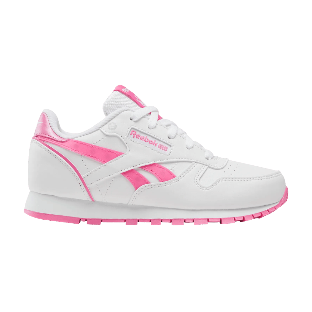 Reebok Classic Leather Step 'n' Flash 2.0 Little Kid 'White True Pink'