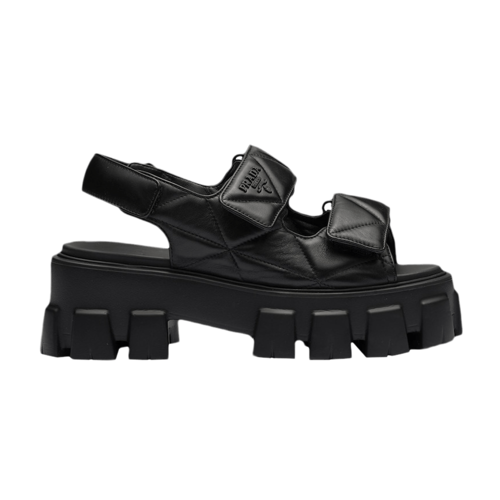 Prada Wmns Monolith Sandal 'Black'
