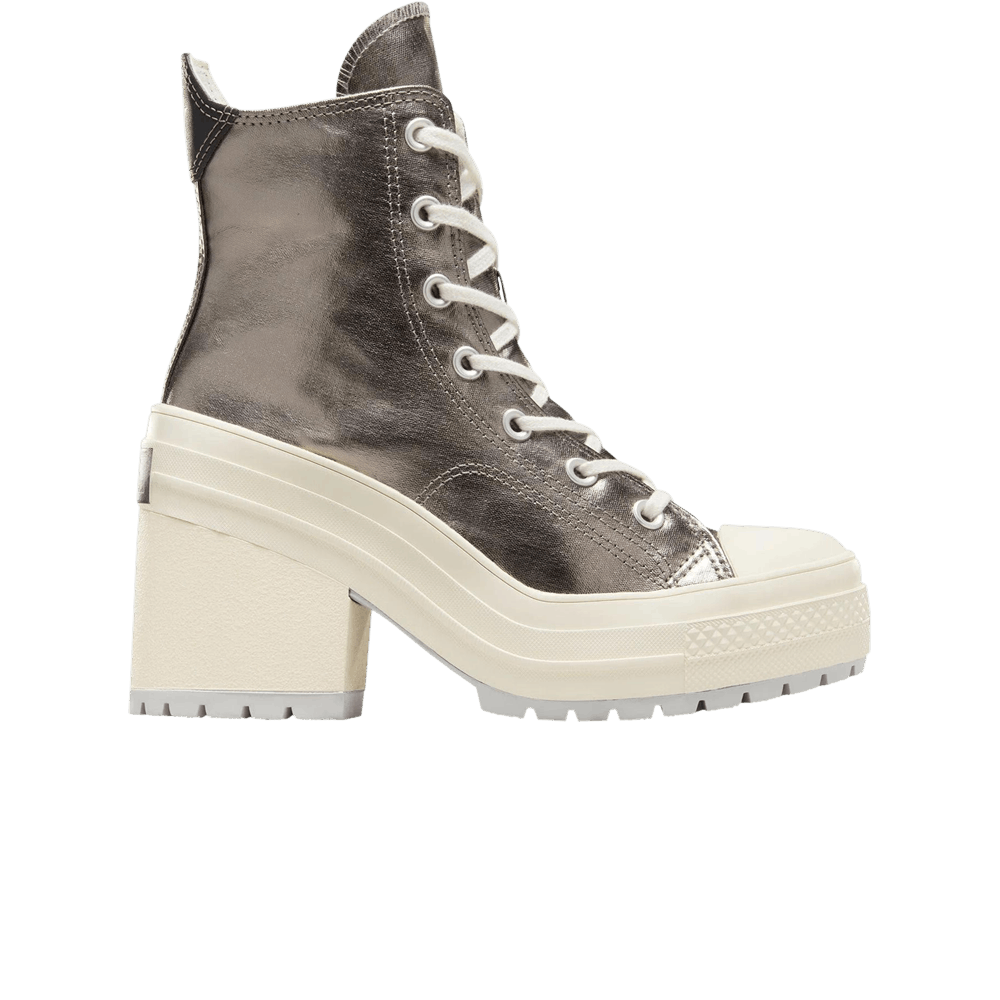 Converse Wmns Chuck 70 De Luxe Heel High 'Metallic Gunmetal'