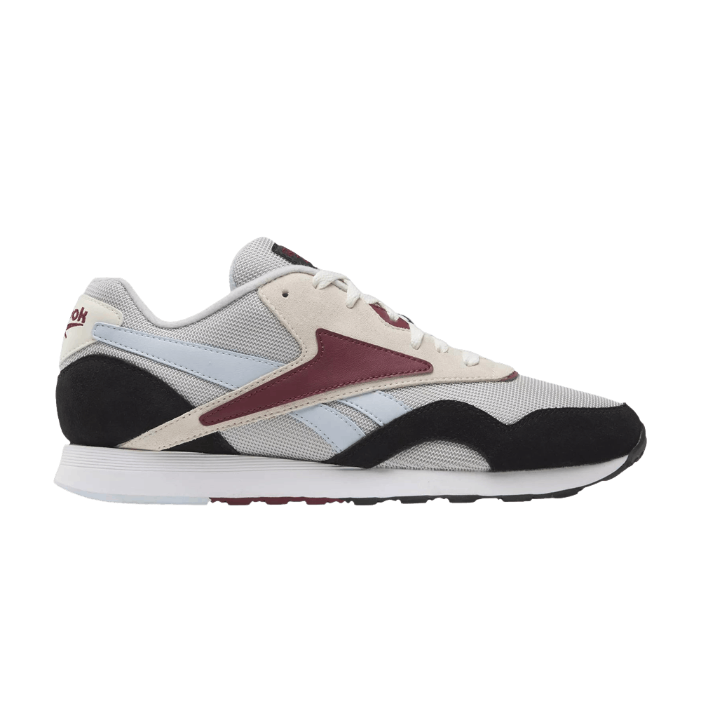 Reebok Classic Nylon Plus 'Black Steely Fog Maroon'