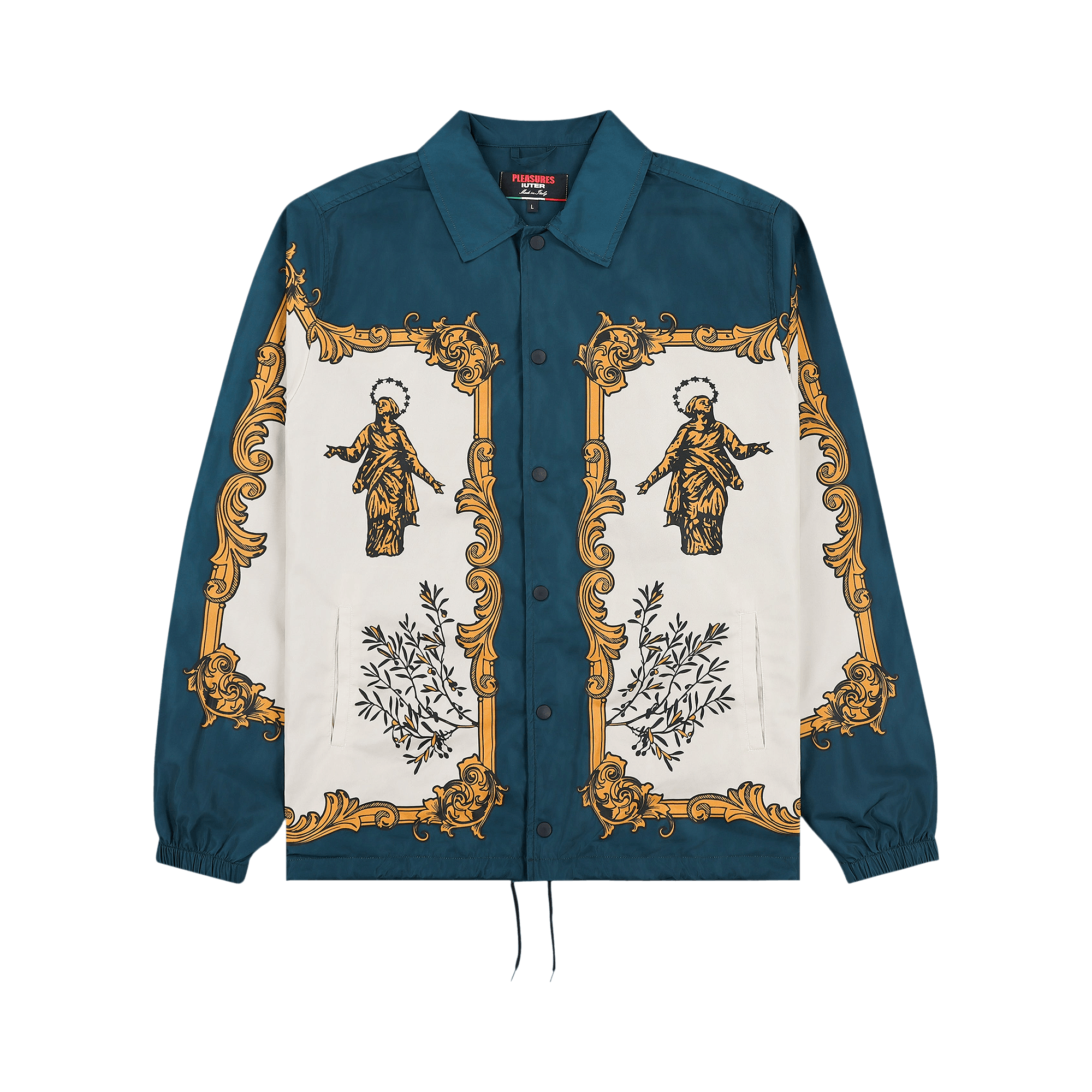 Pleasures Lorenzo Coach Jacket 'Dark Green'