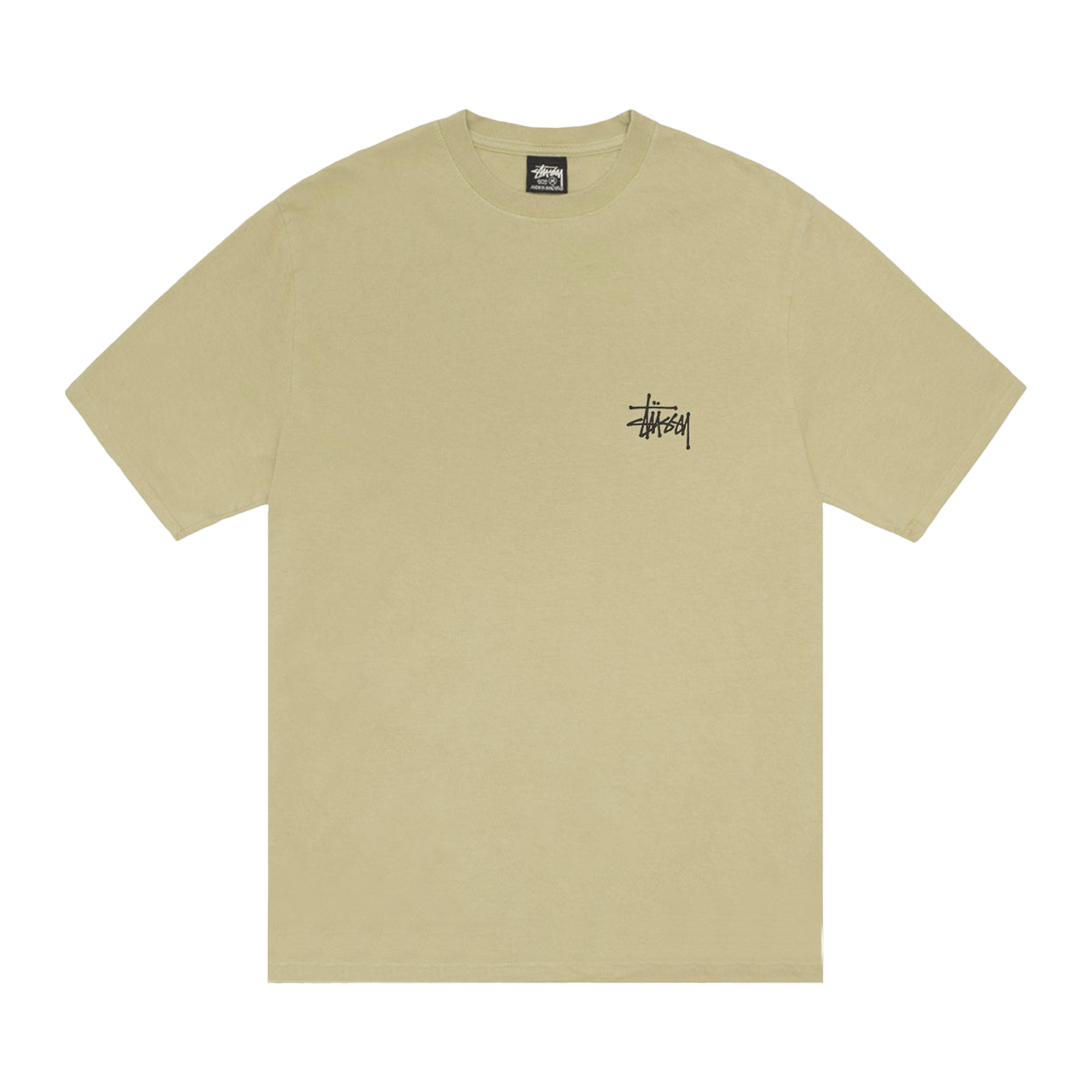 Stussy Basic Tee Pigment Dyed 'Elm'