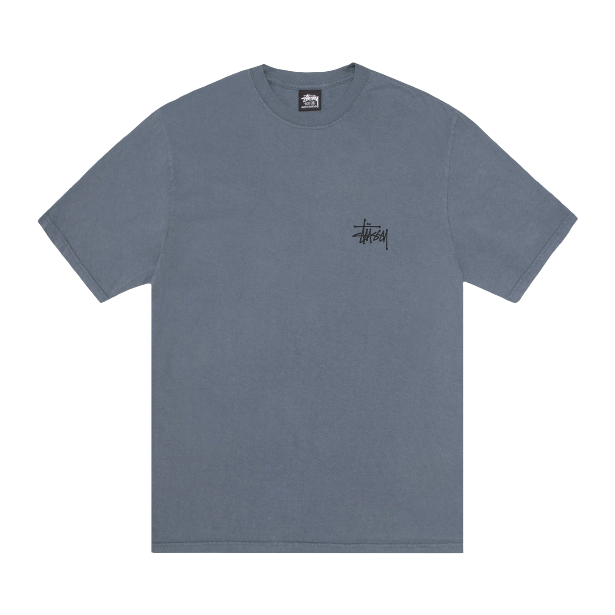 Stussy Basic Tee Pigment Dyed 'Navy'