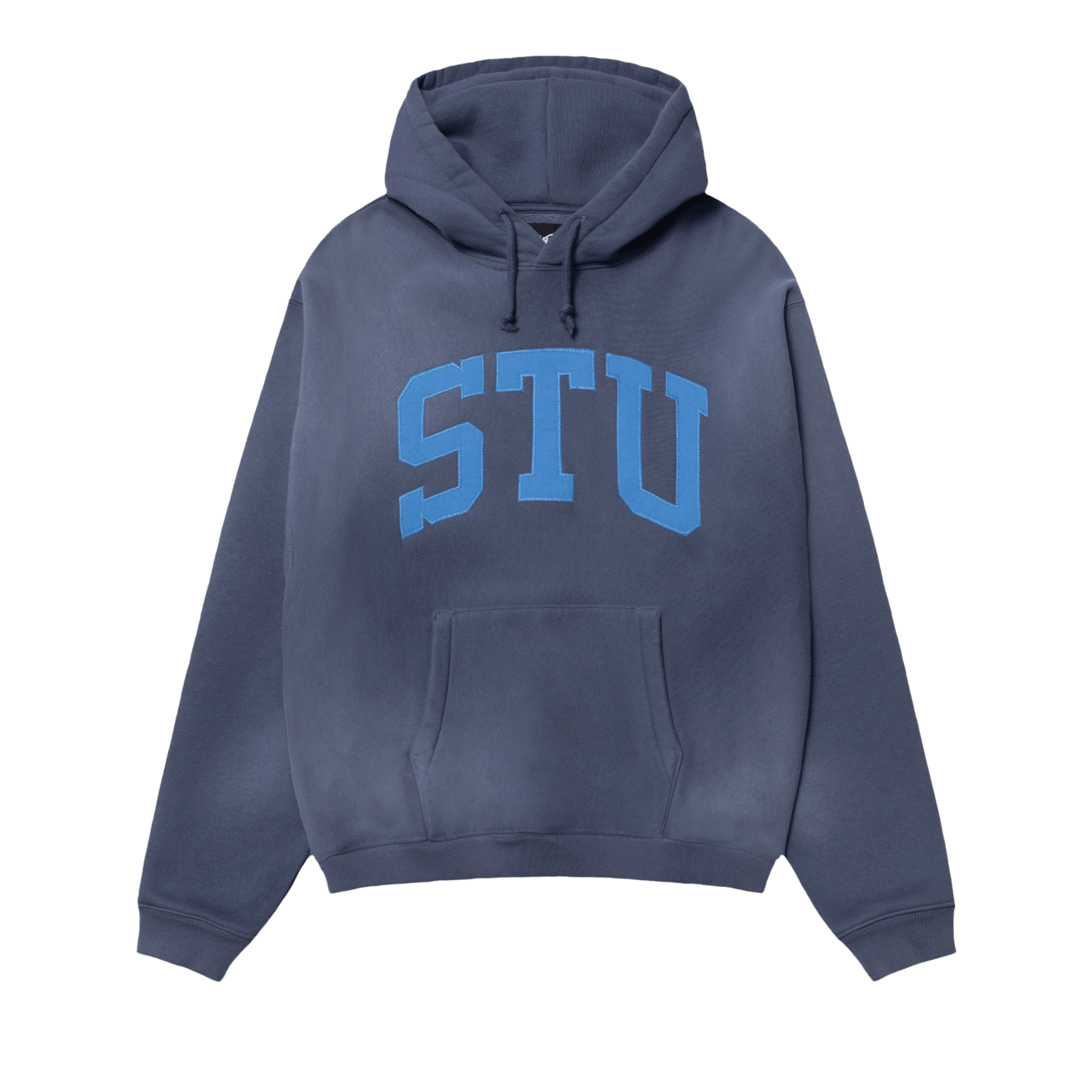 Stussy Stu Appliqué Hoodie 'Blue'
