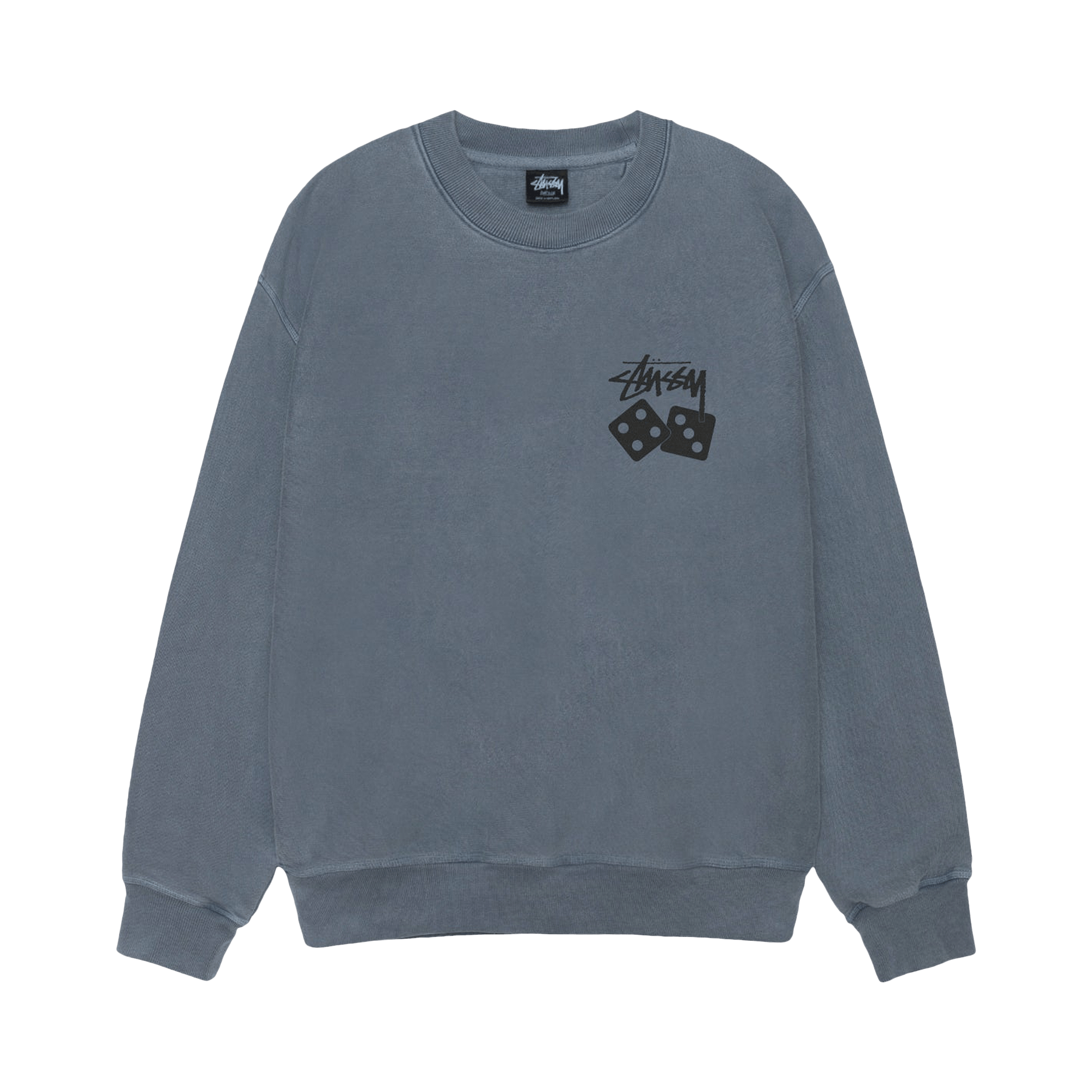 Stussy Dice Crew Pigment Dyed 'Navy'