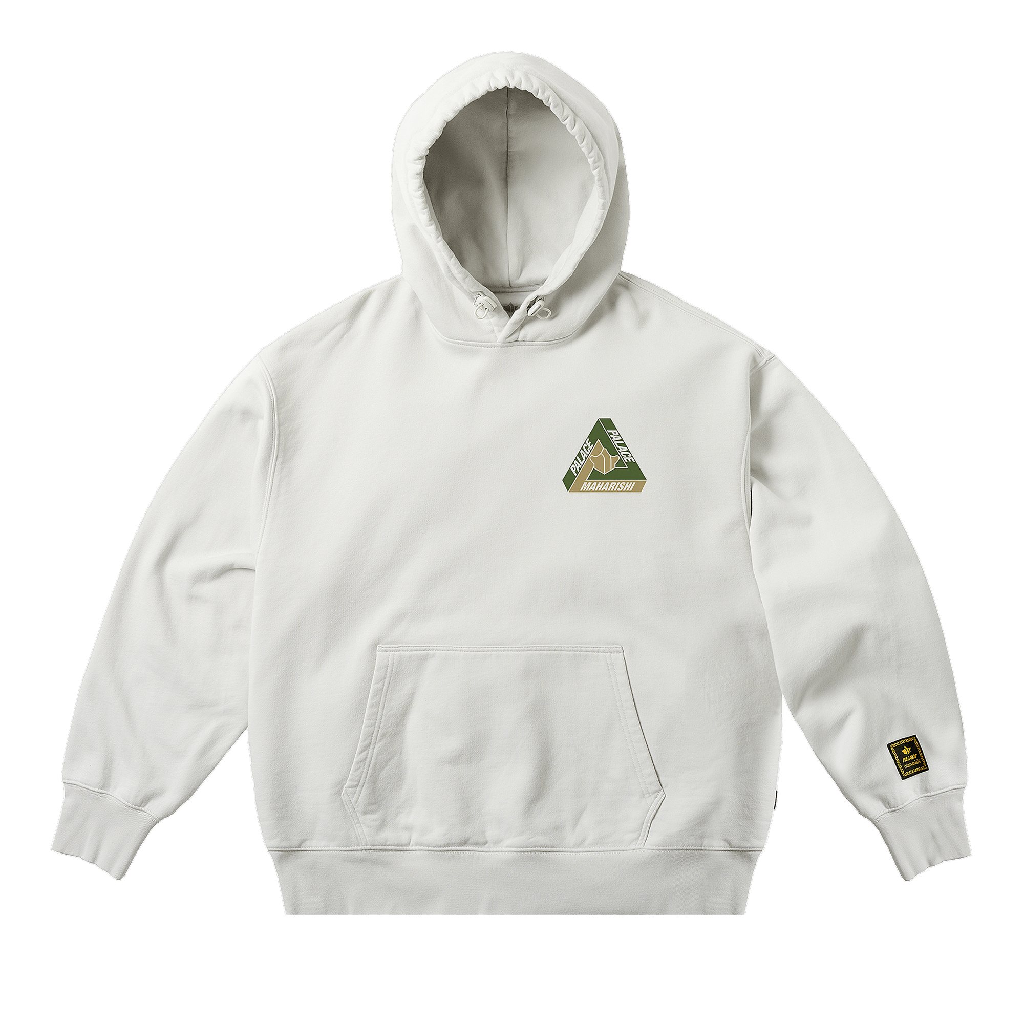 Palace x Maharishi Tri-Bonsai DPM Hood 'Stone White'