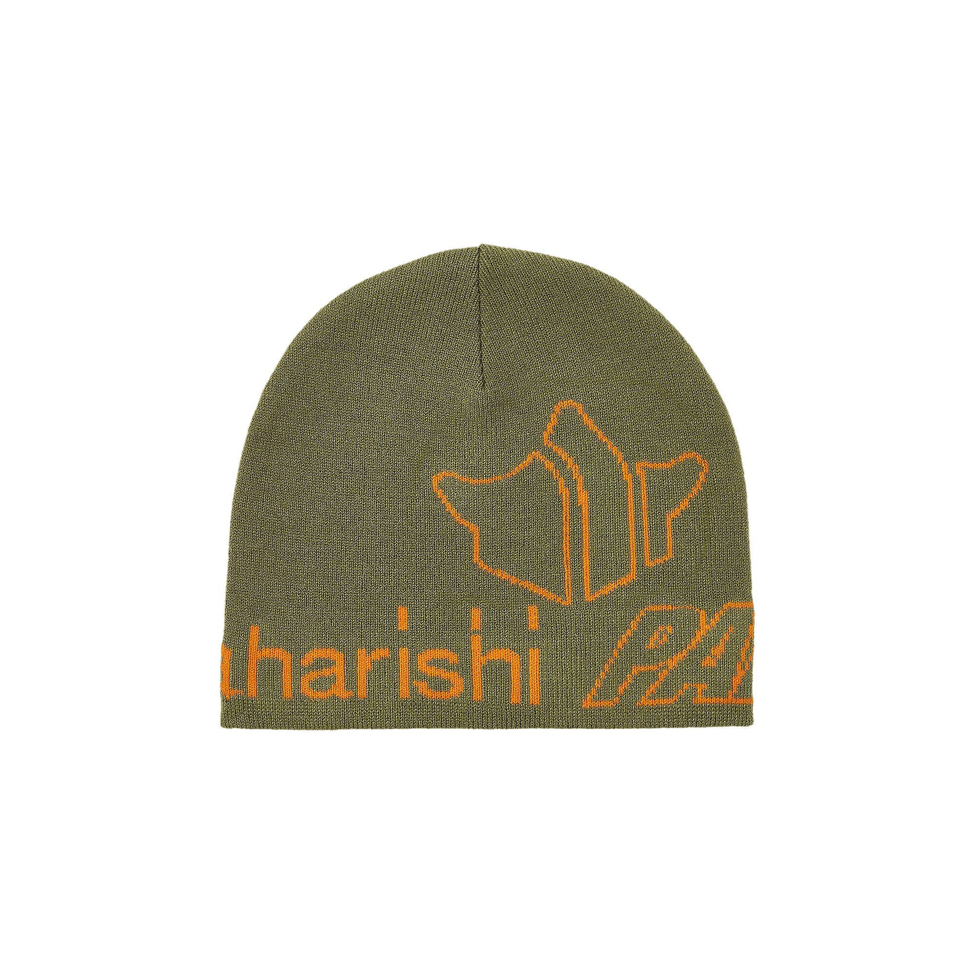 Palace x Maharishi No Cuff Beanie 'Olive'