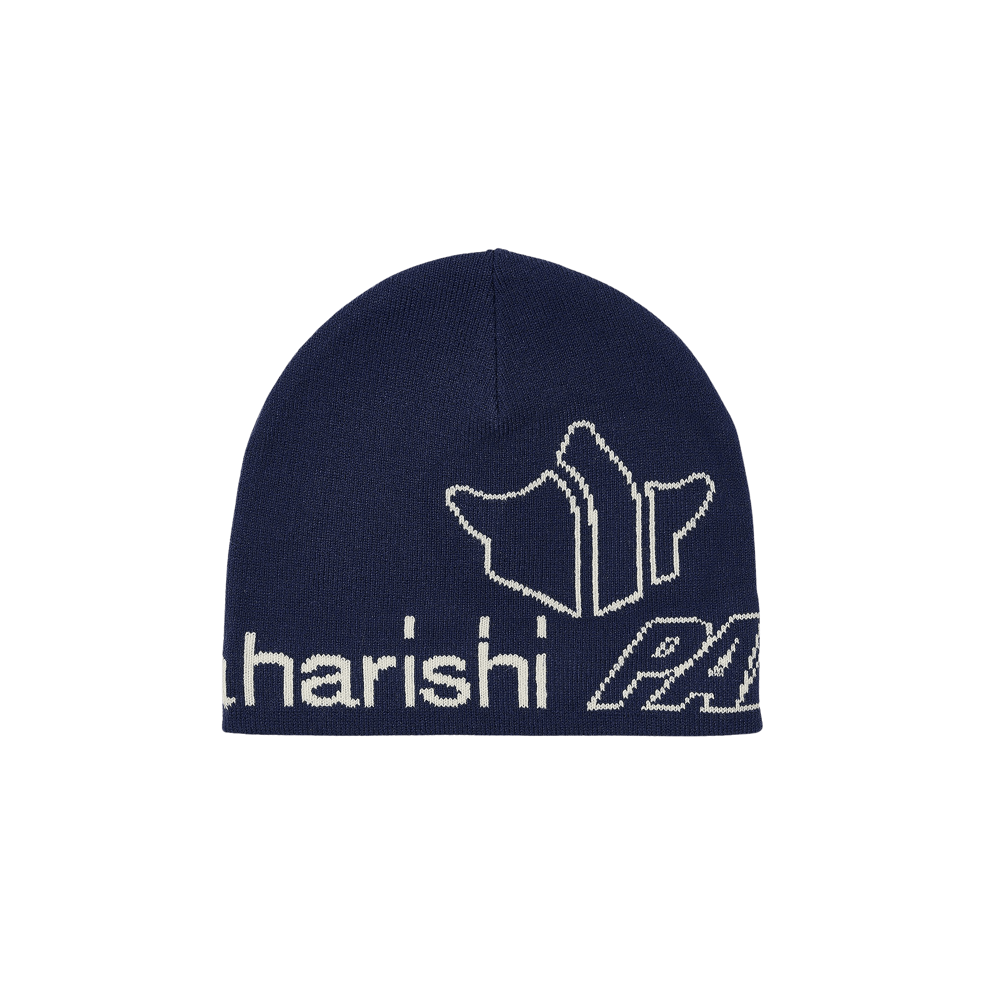 Palace x Maharishi No Cuff Beanie 'Blue'