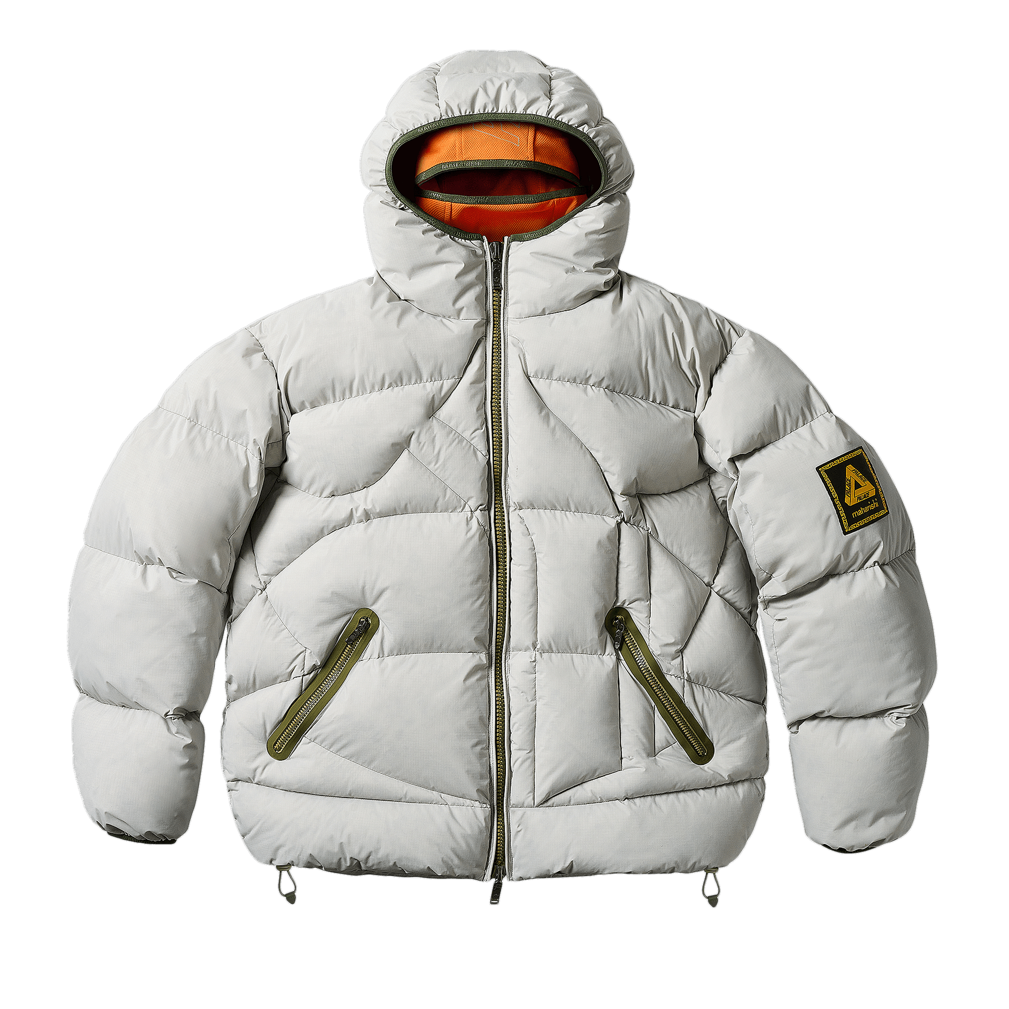 Palace x Maharishi Temple Puffa Jacket 'Ice'