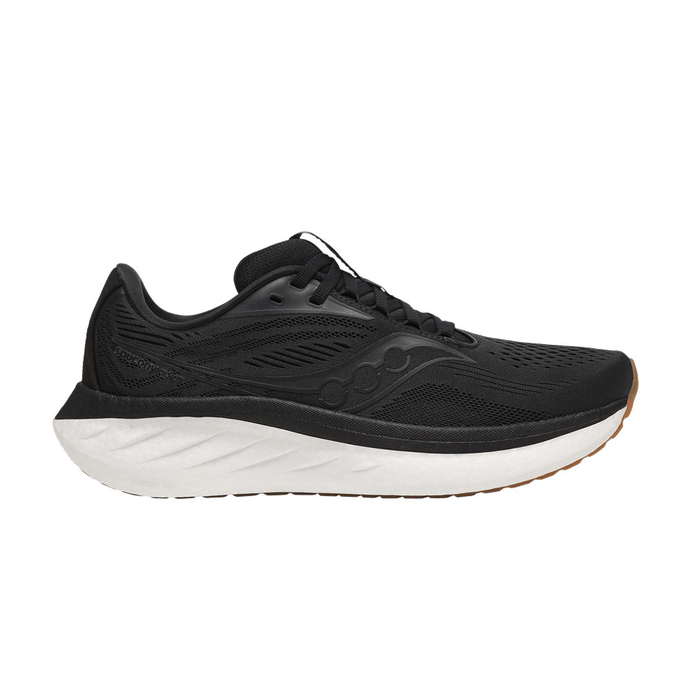 Saucony Wmns Ride 18 'Black Gum'