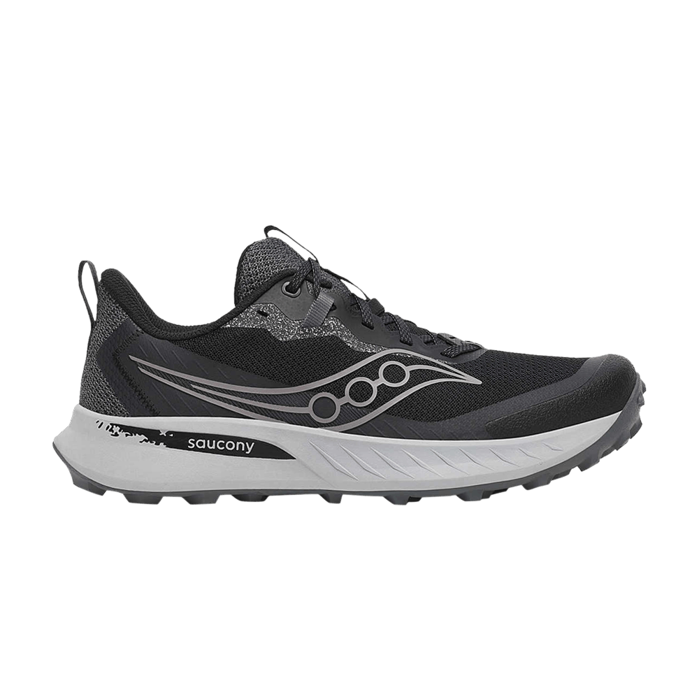 Saucony Peregrine 15 Wide 'Black Shadow'