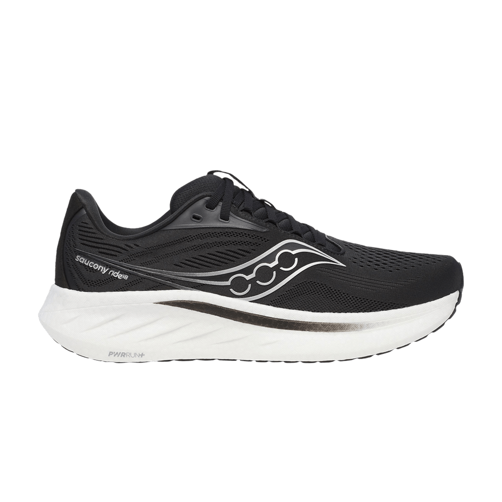 Saucony Ride 18 'Black White'