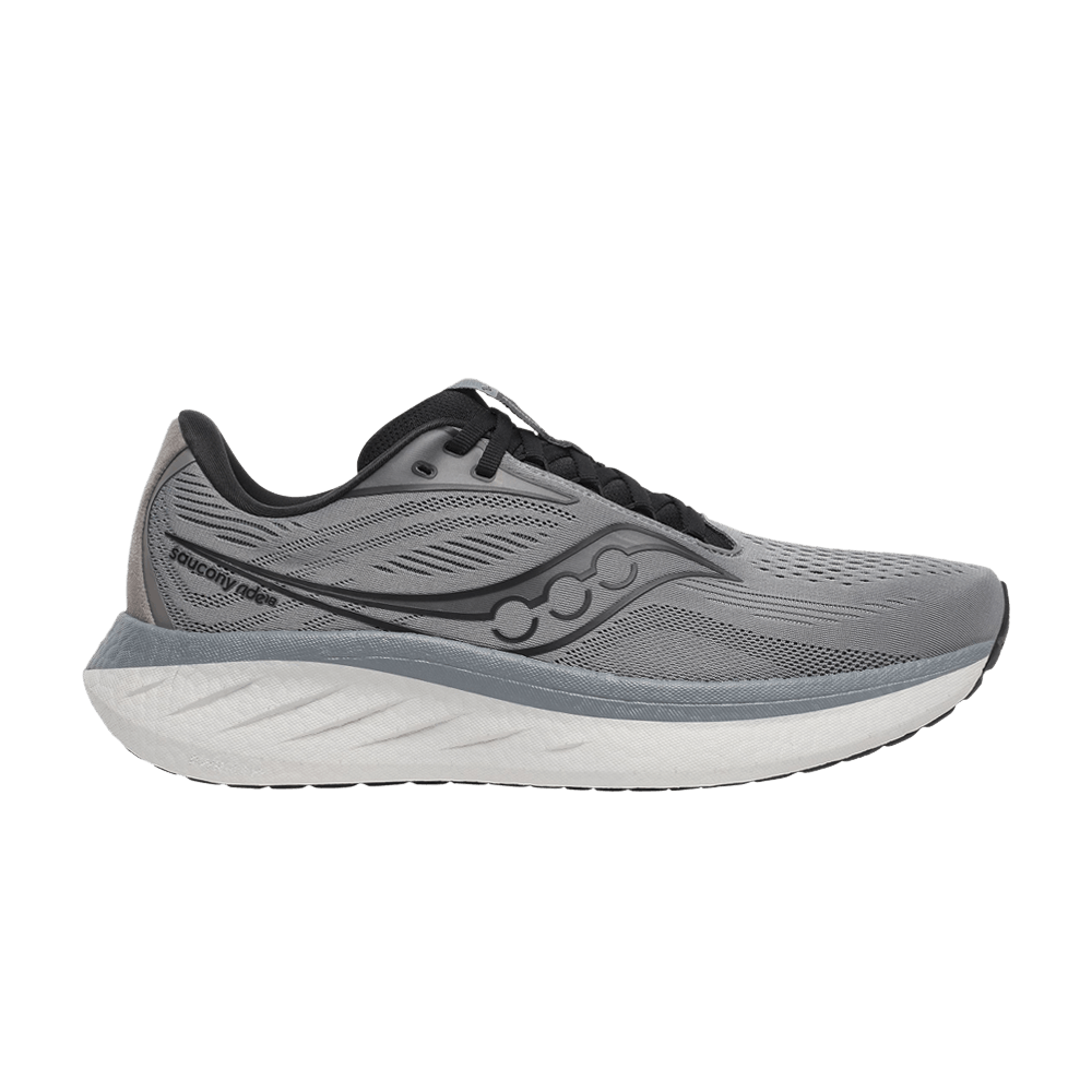 Saucony Ride 18 'Cinder Black'