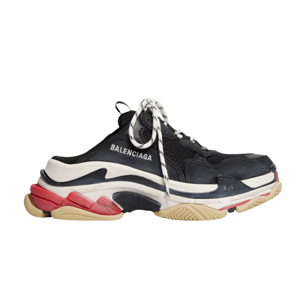 Balenciaga Triple S Mule 'Black'