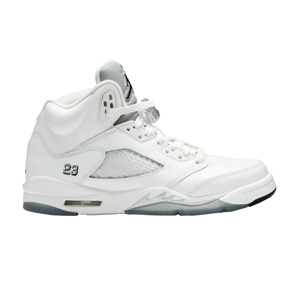 Air Jordan 5 Retro BG 'White Metallic' 2015