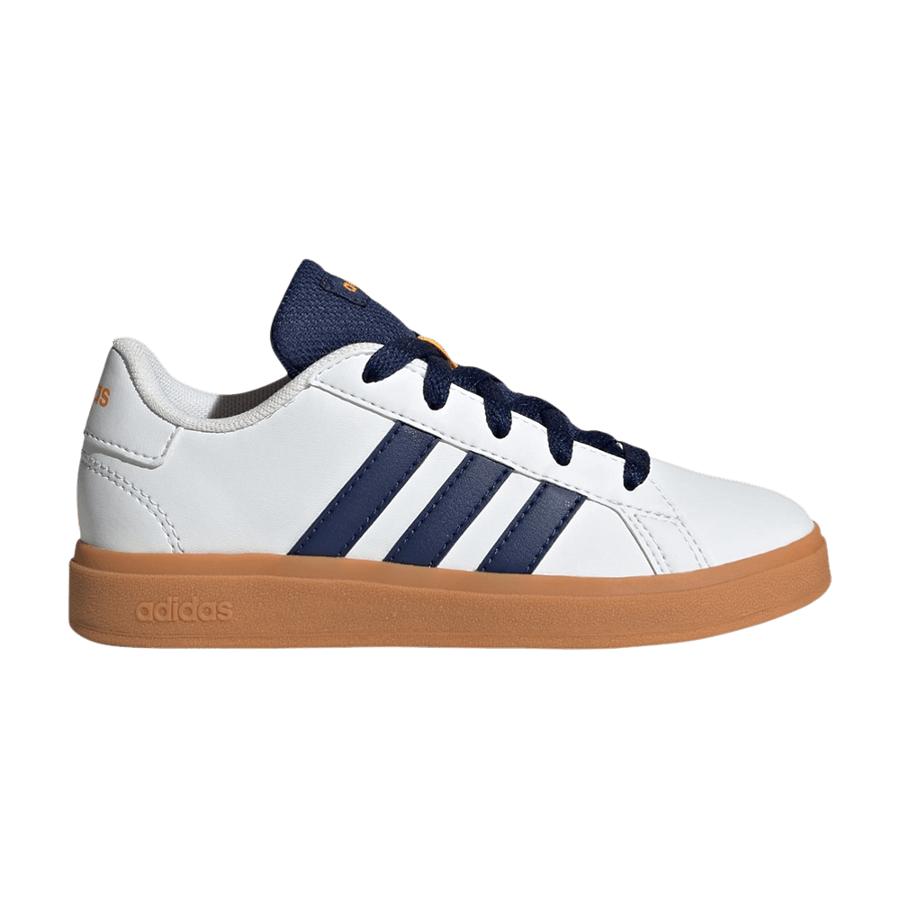adidas gazelle silver green womens adidas Women's Grand Court 2.0 Sneakers | White/Black main image 0