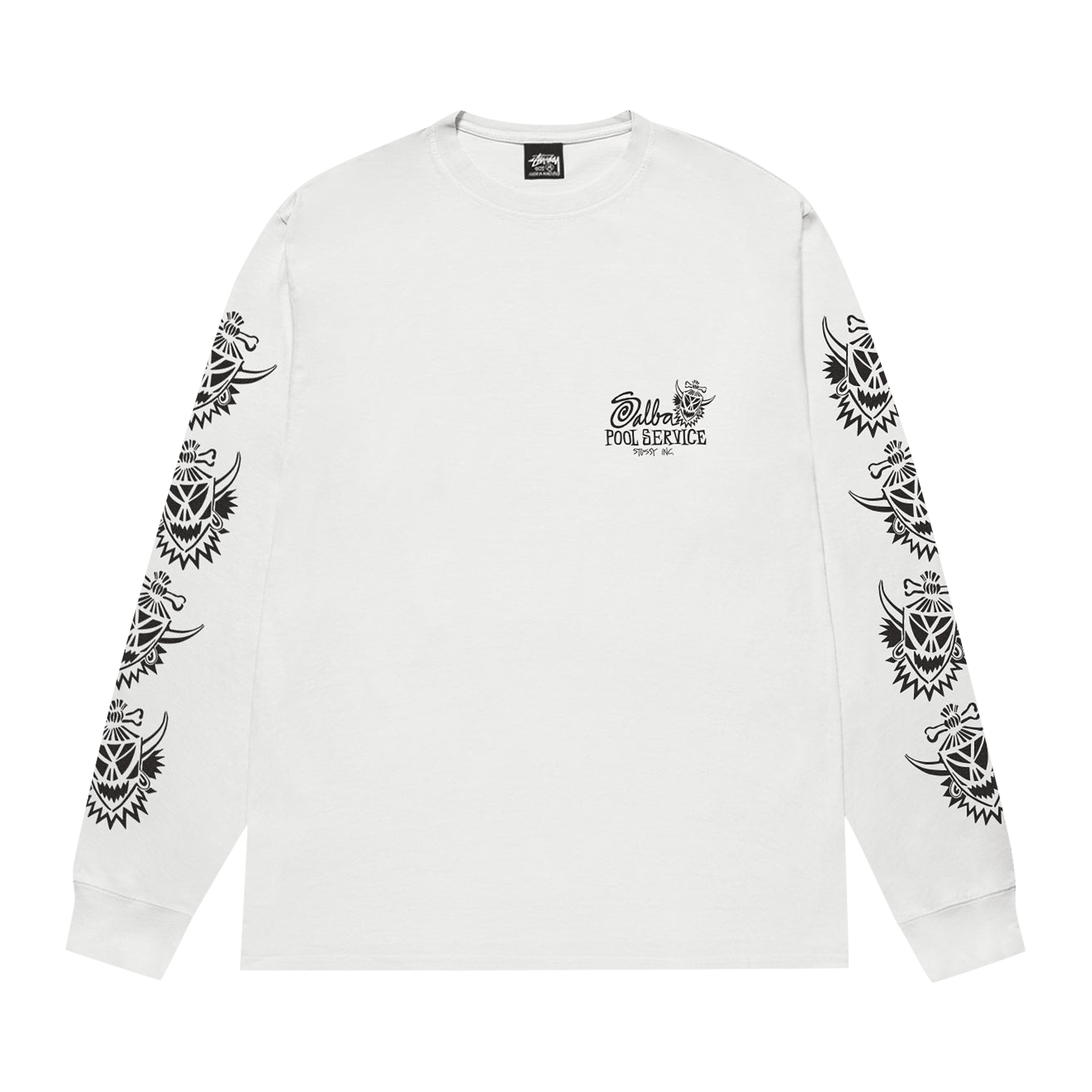 Stussy Witch Doctor Long-Sleeve Tee Pigment Dyed 'Natural'