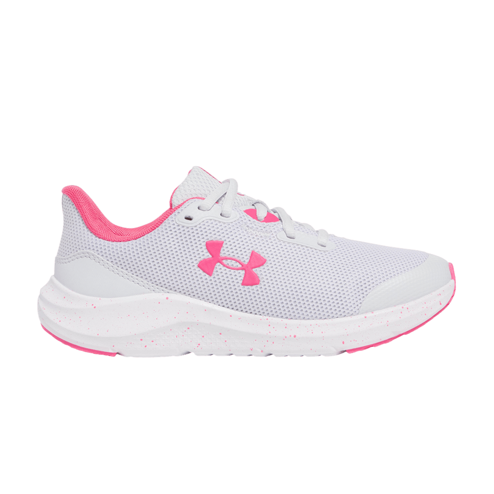 Under Armour Charged Pursuit 4 GS 'Distant Grey Super Pink'