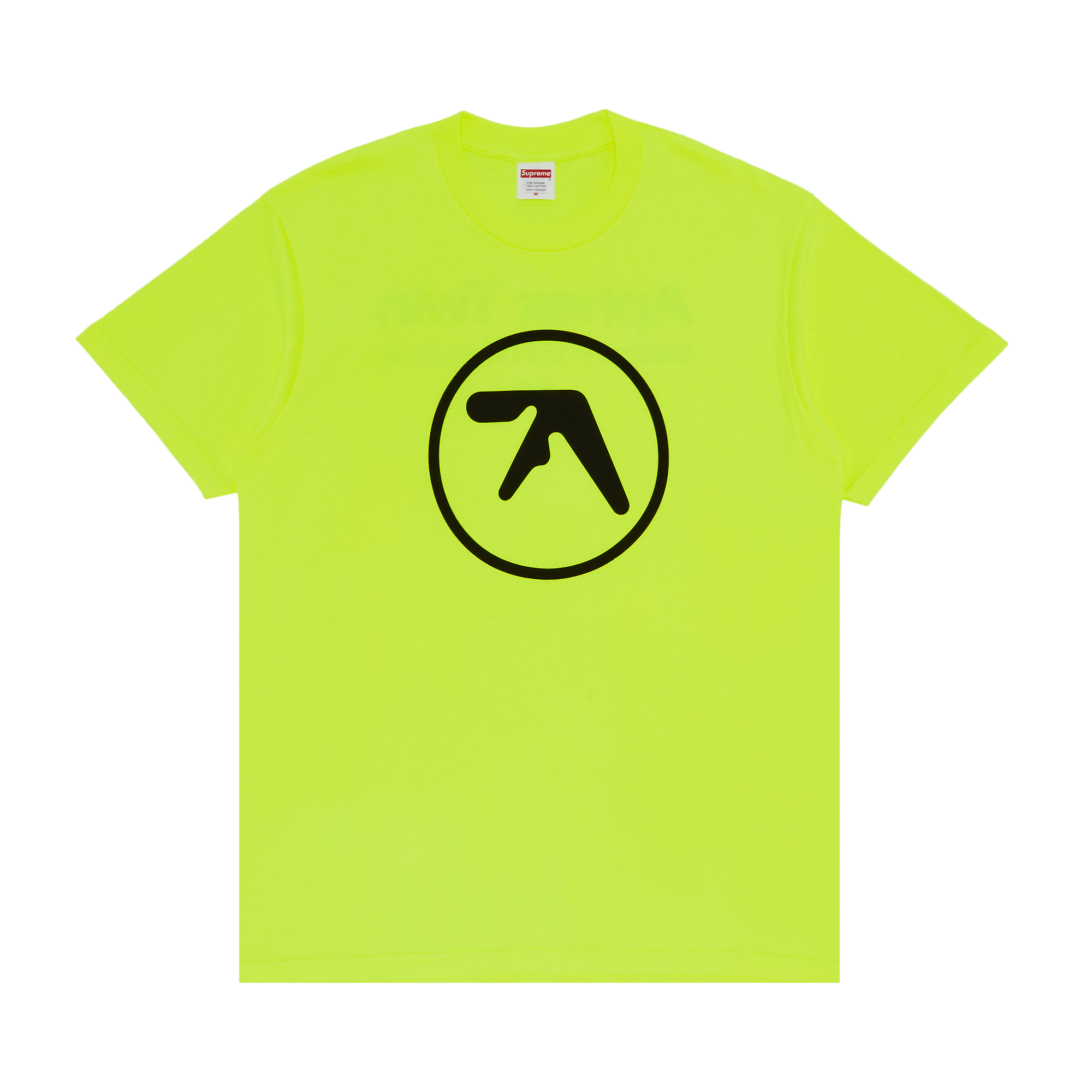 Supreme x Aphex Twin Ambient Works Tee 'Fluorescent Yellow'