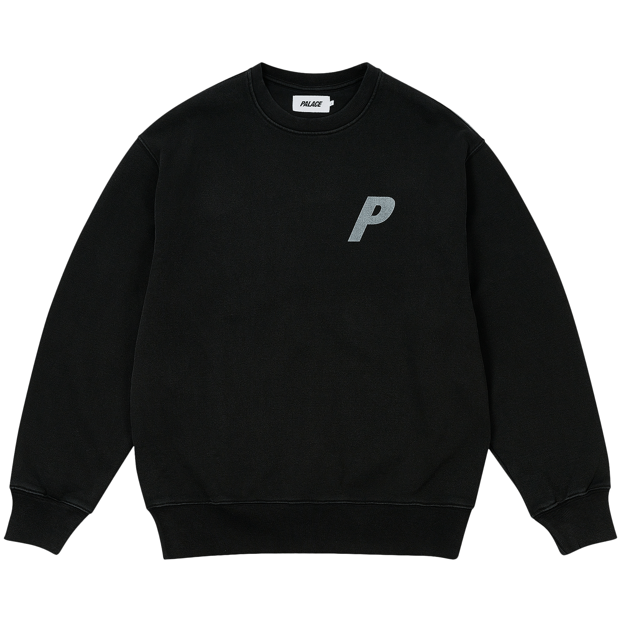 Palace Pigment P3 Crew 'Black'