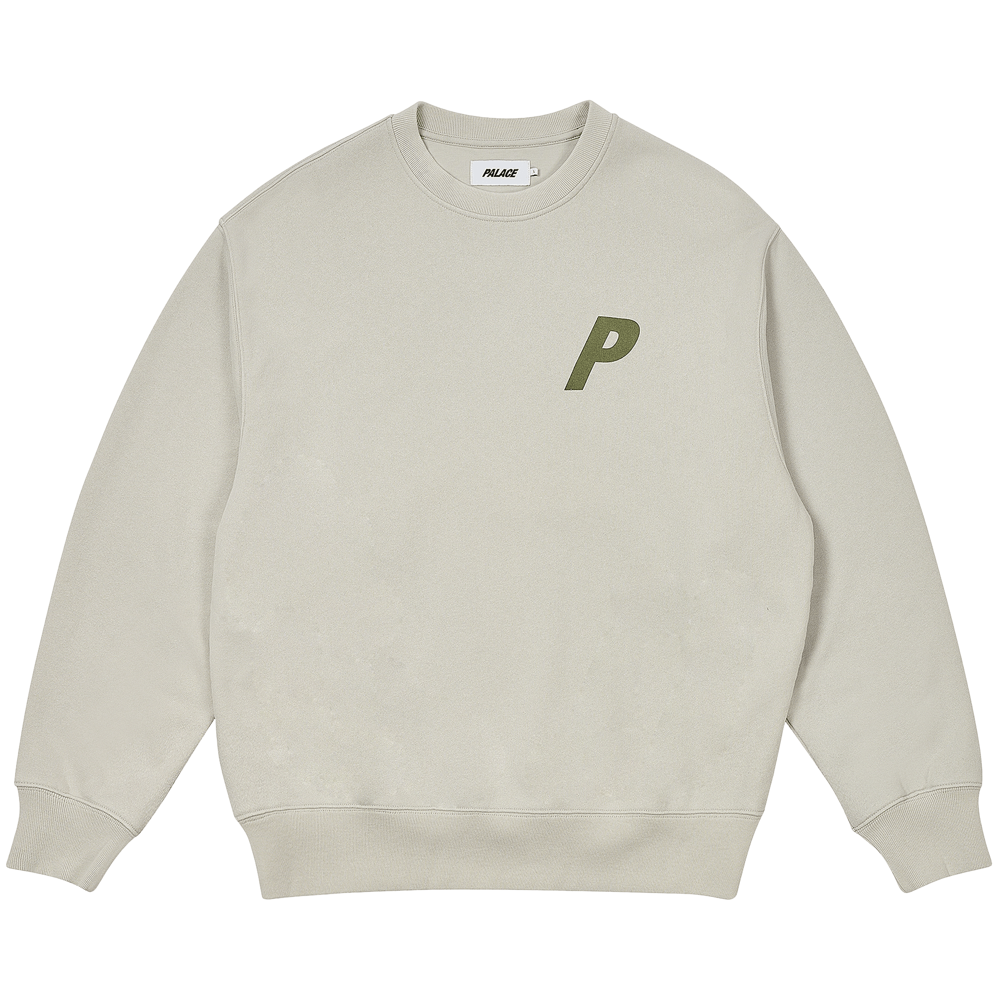 Palace Pigment P3 Crew 'Concrete Grey'