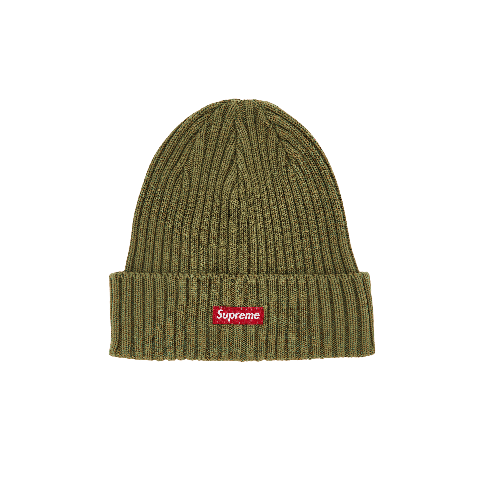Supreme Overdyed Beanie 'Dusty Olive'