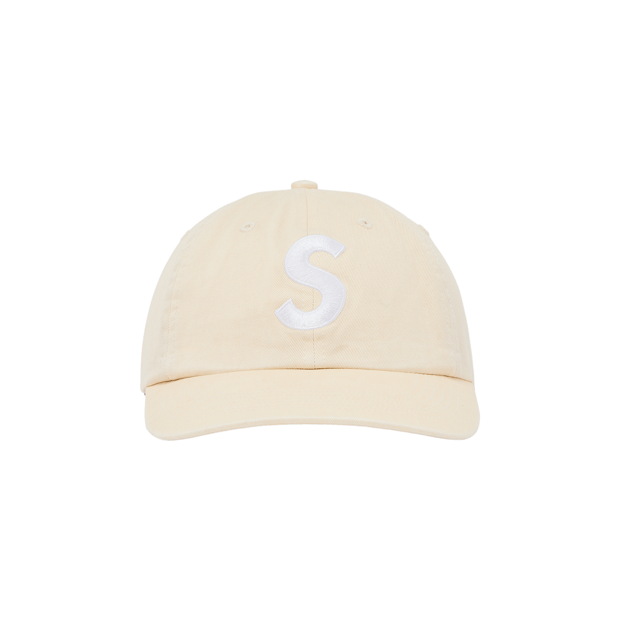Supreme Pigment Coated S Logo 6 Panel 'Stone'