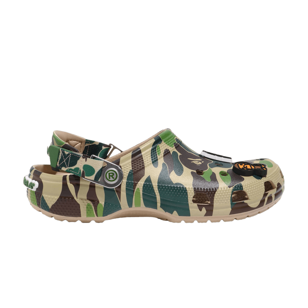 BAPE x Classic Clog 'ABC Camo - Green'
